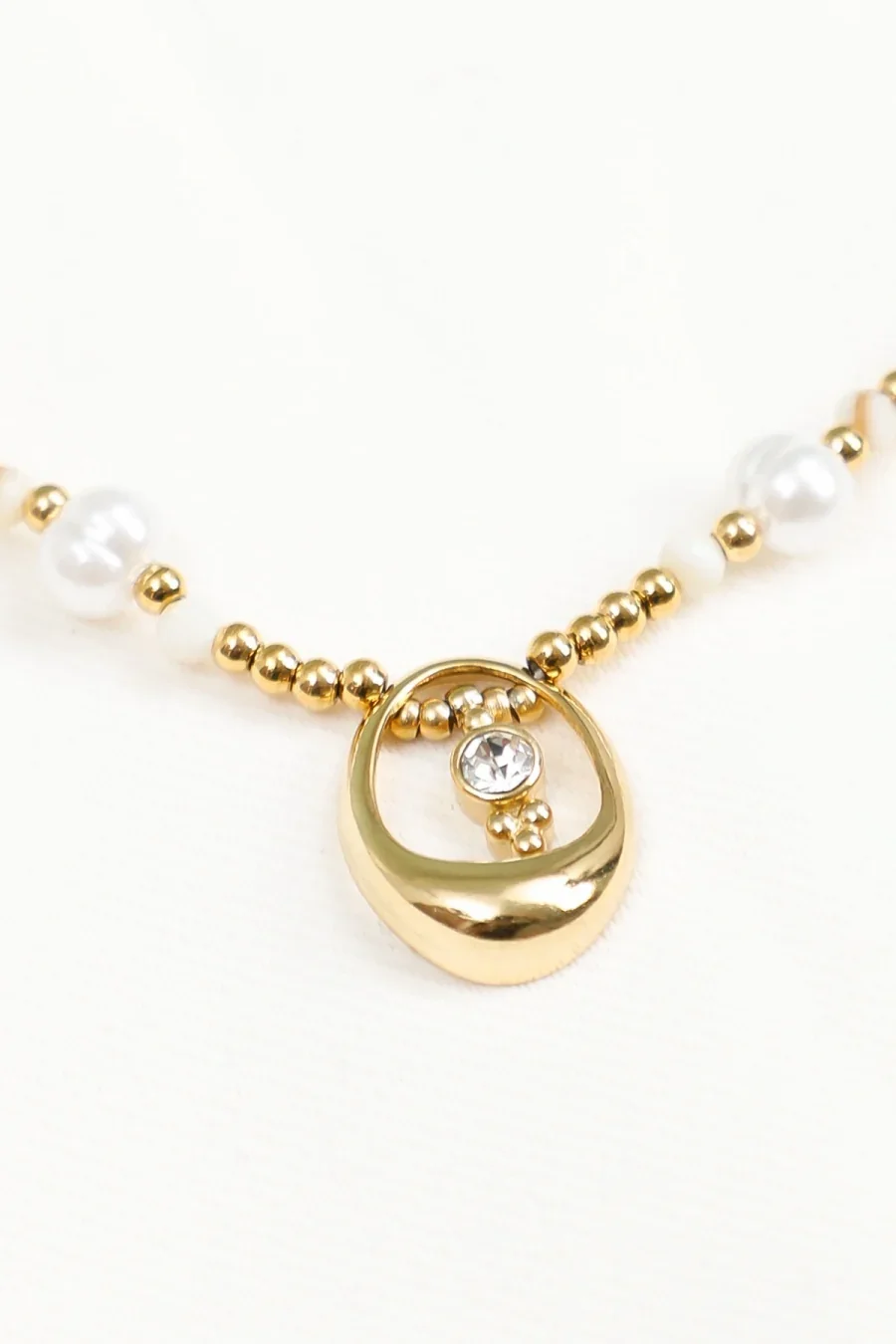 LEONI PARIS Bijoux en acier inoxydable et argent 925 - Collier Jude.webp