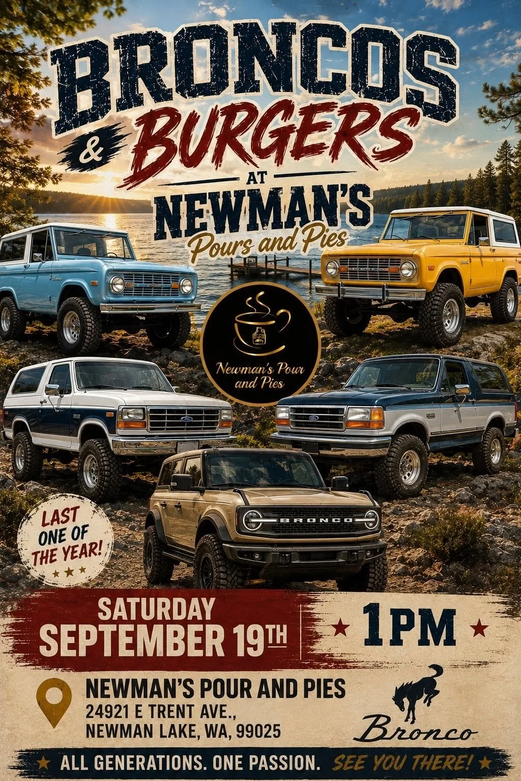 September Broncos & Burgers