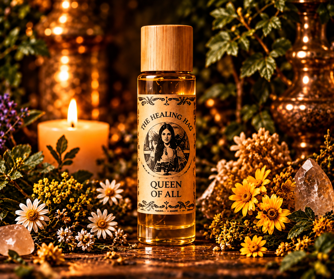 QUEEN OF ALL      OIL