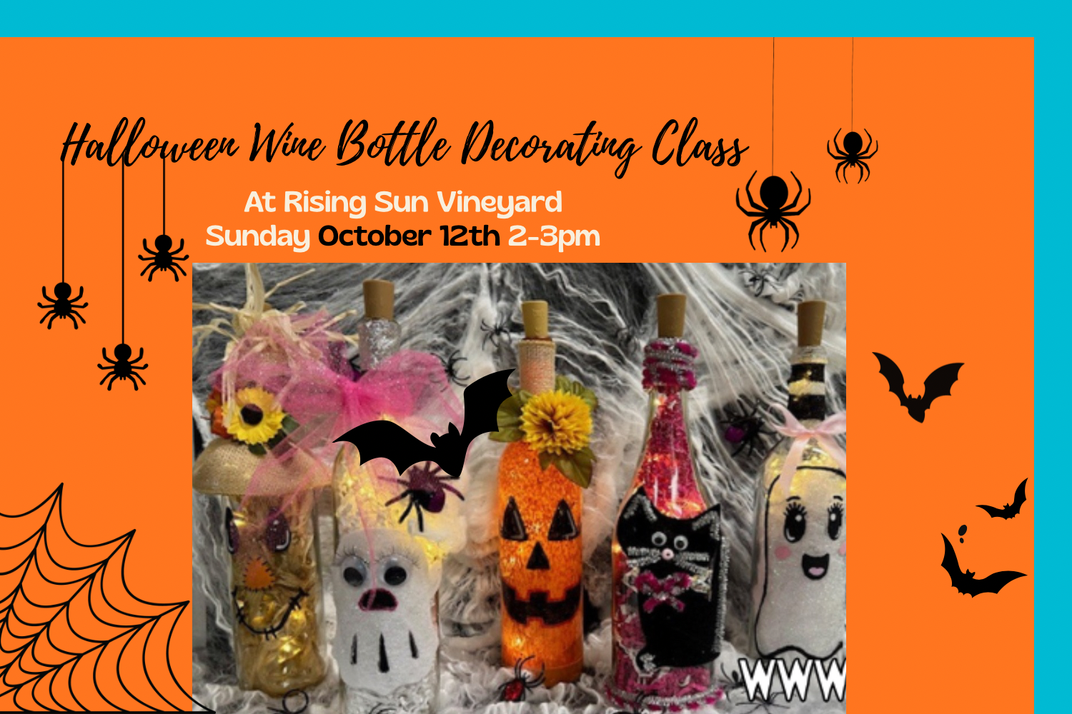 DIY Fall Wine Bottle Decorating