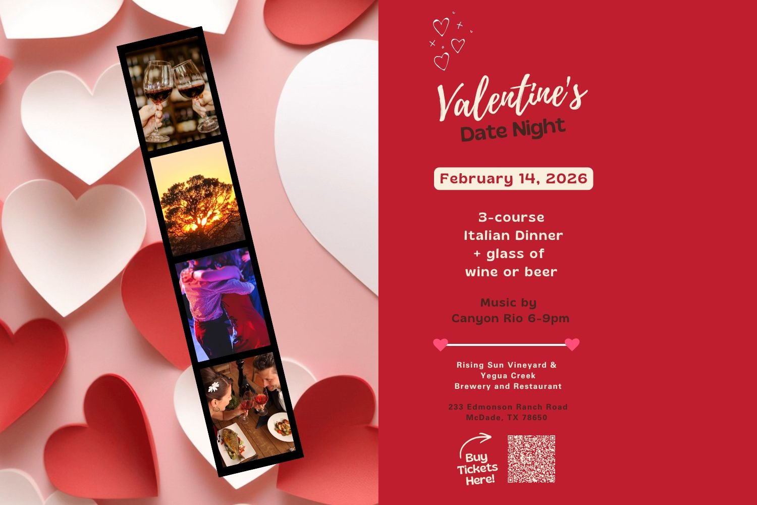 Valentine’s Dinner &amp; Date Night