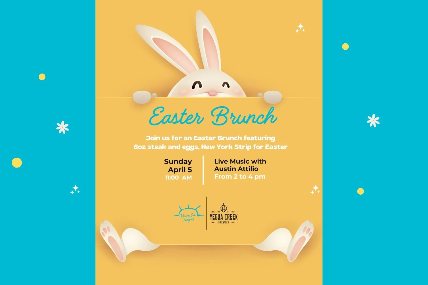 Easter Brunch + Live Music at the Brewery