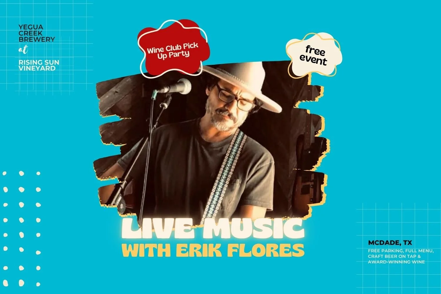 Live Music with Erik Flores