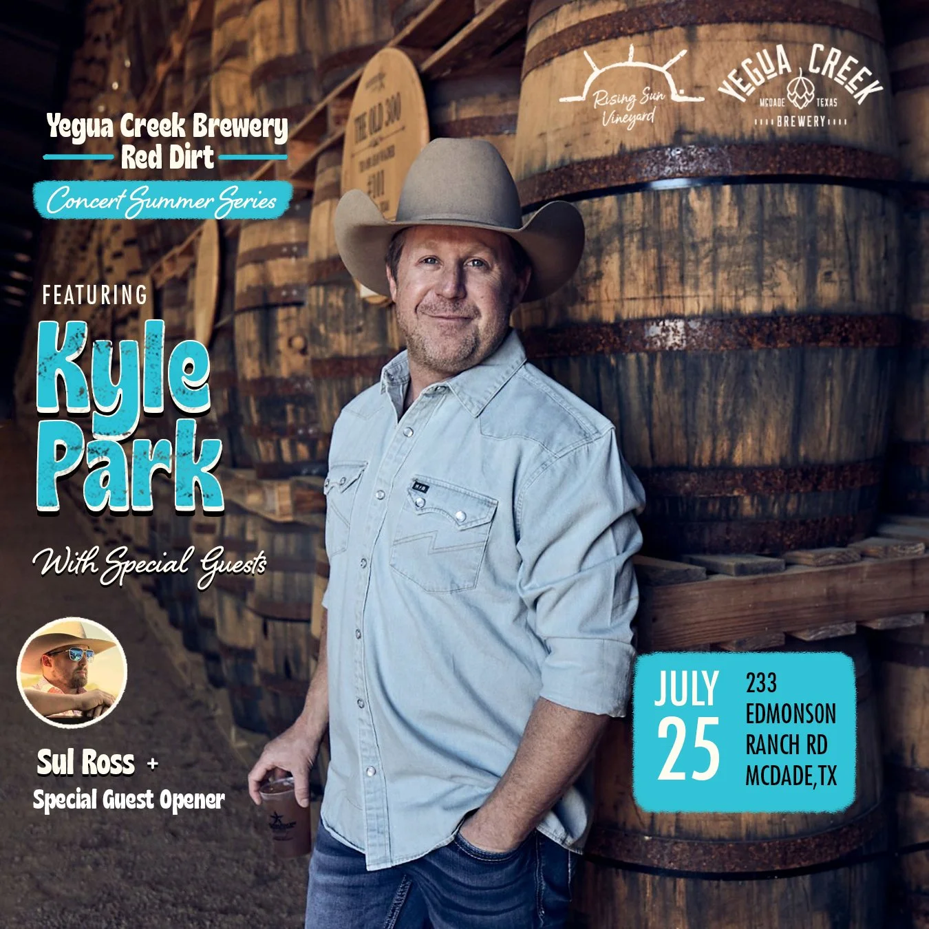 Red Dirt Concert Summer Series featuring Kyle Park