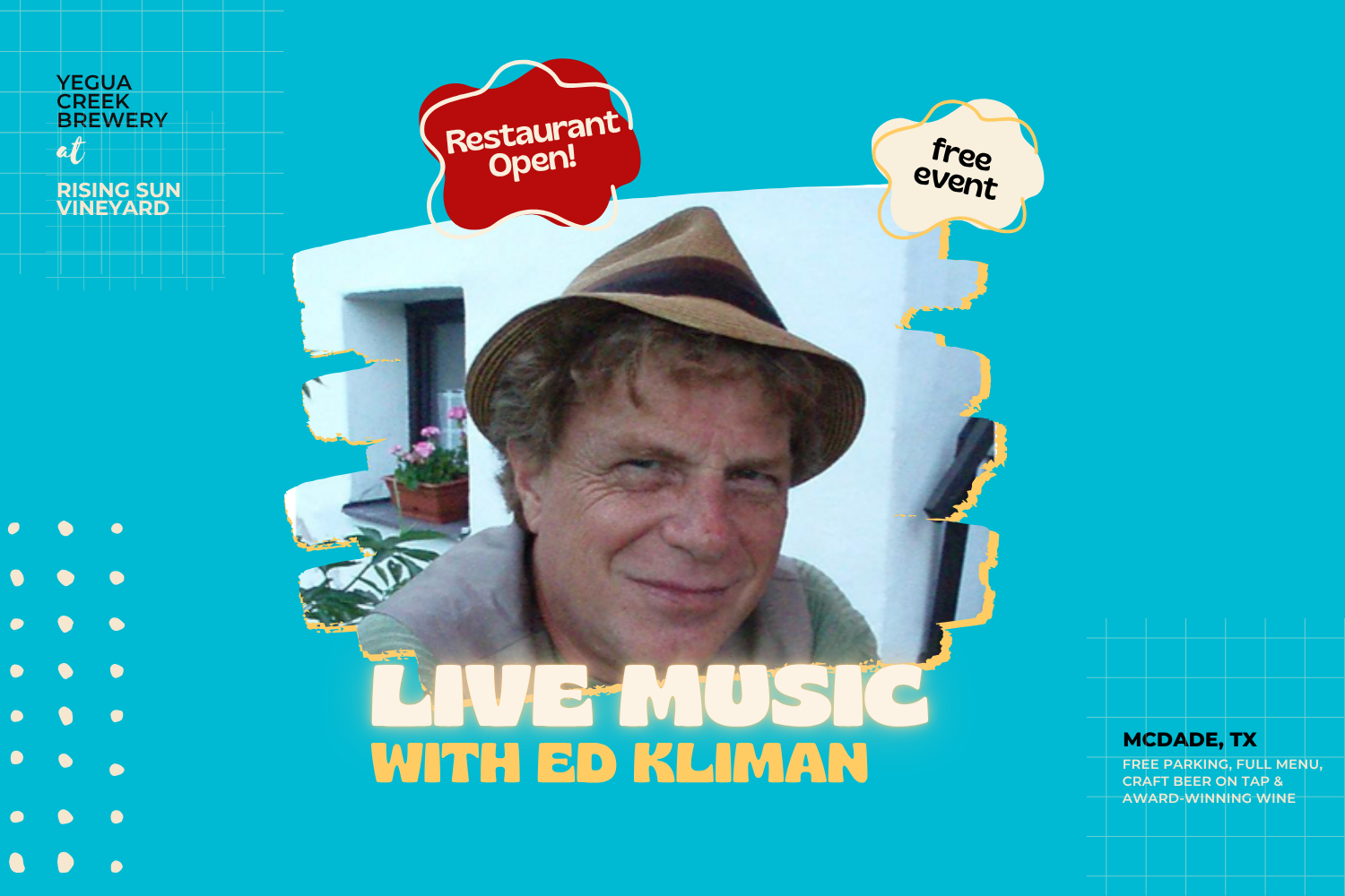 Live Music with Ed Kliman