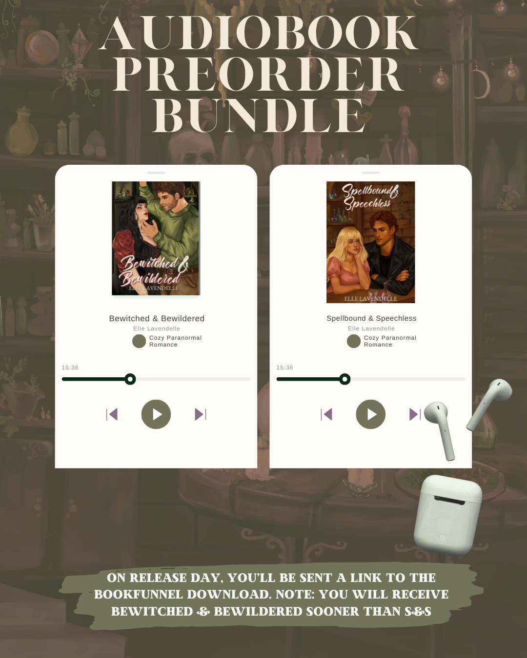 Audiobook Bundle [PREORDER] Witches of Starbrook books 1-2