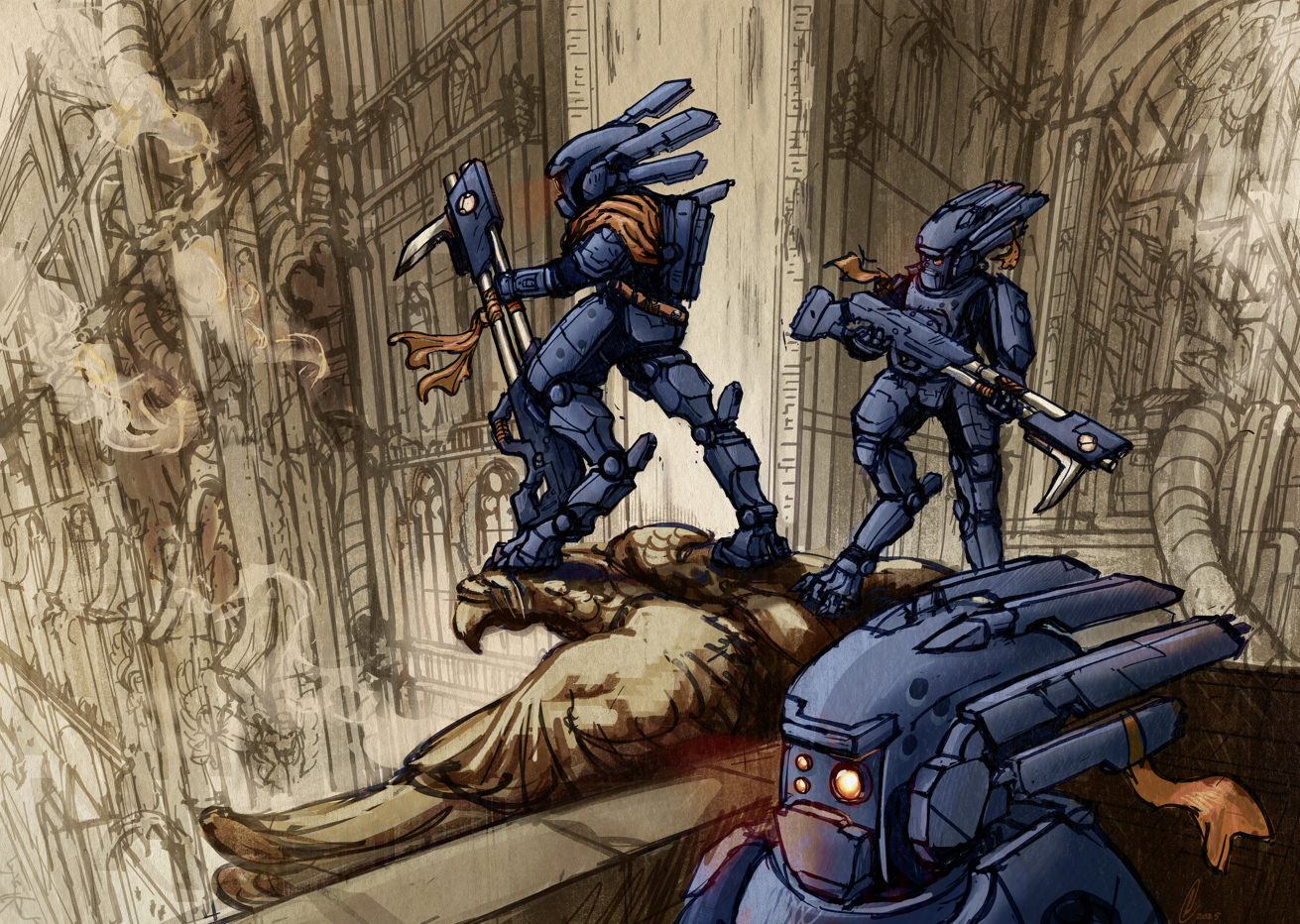 PRE-ORDER Tau Stalker Battlesuits