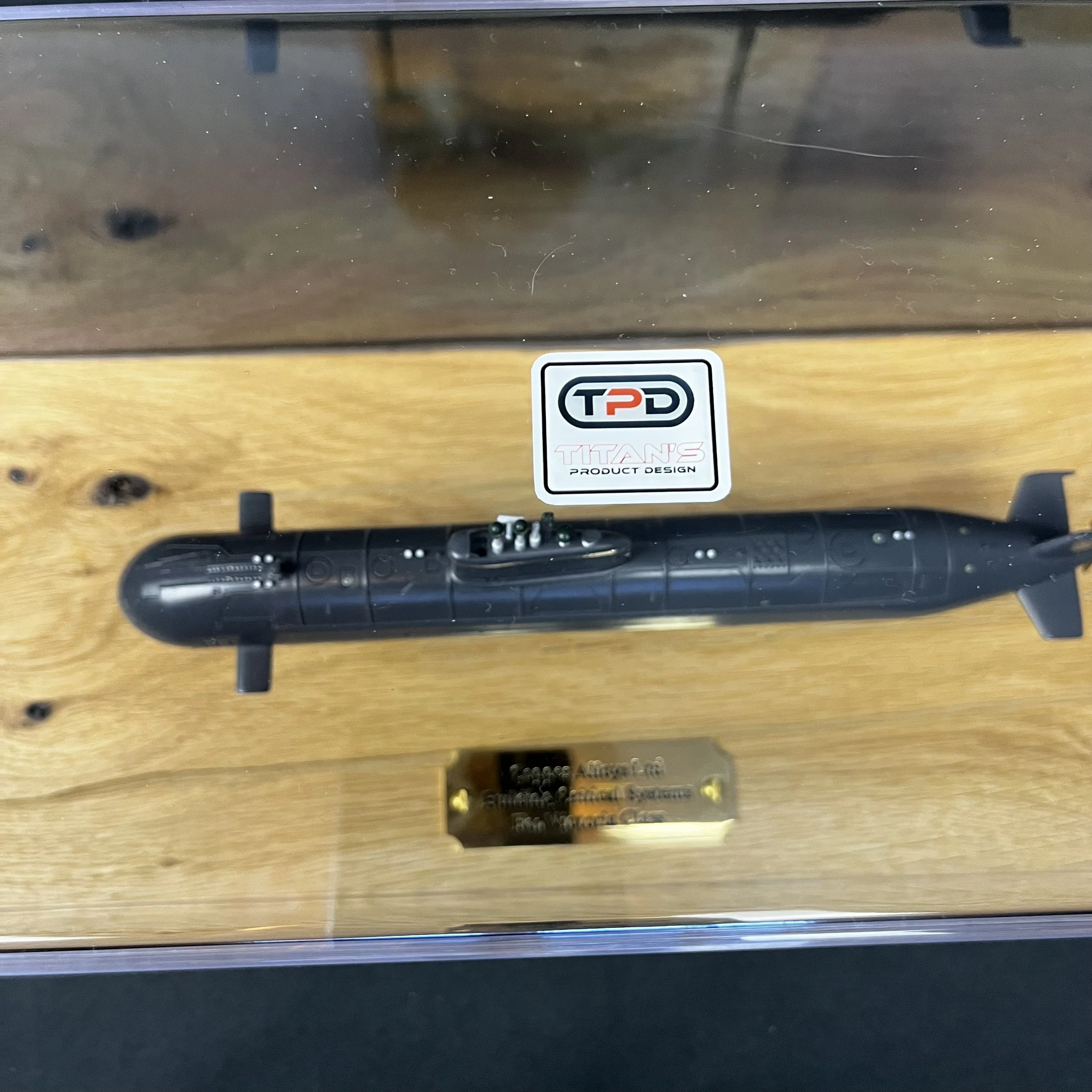 Upholder Submarine Model Top