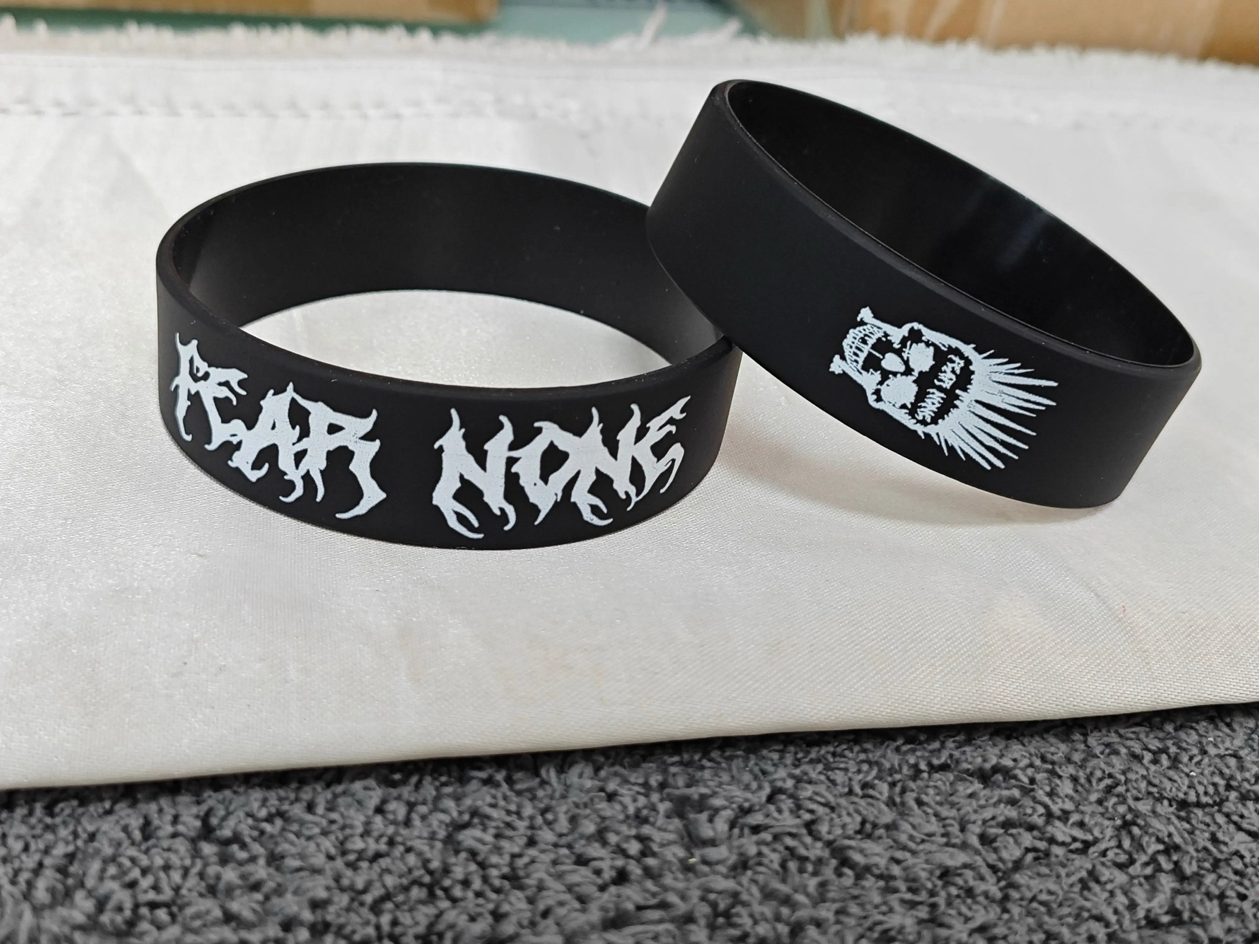 Silicone wristbands