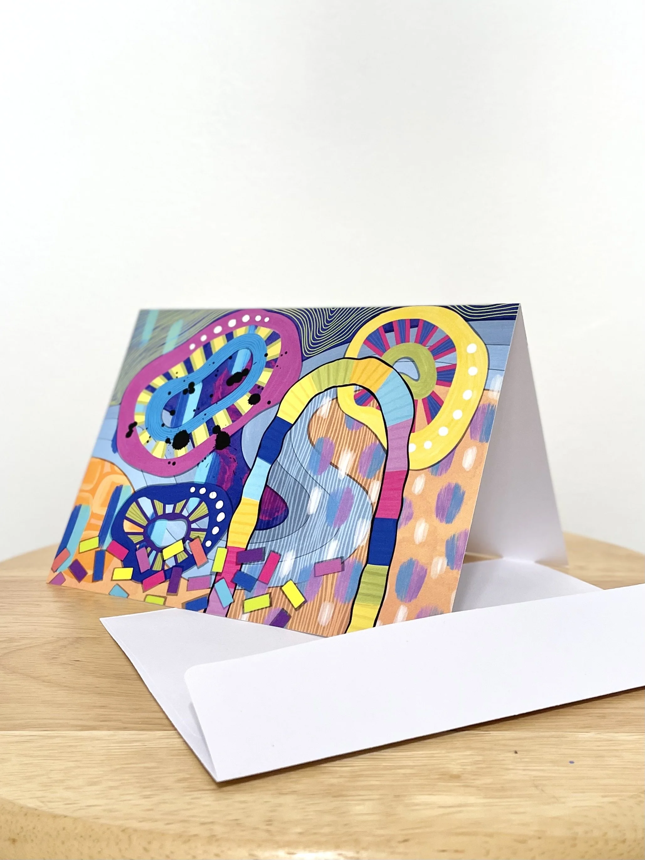 Greeting Card, Design B (7x5")