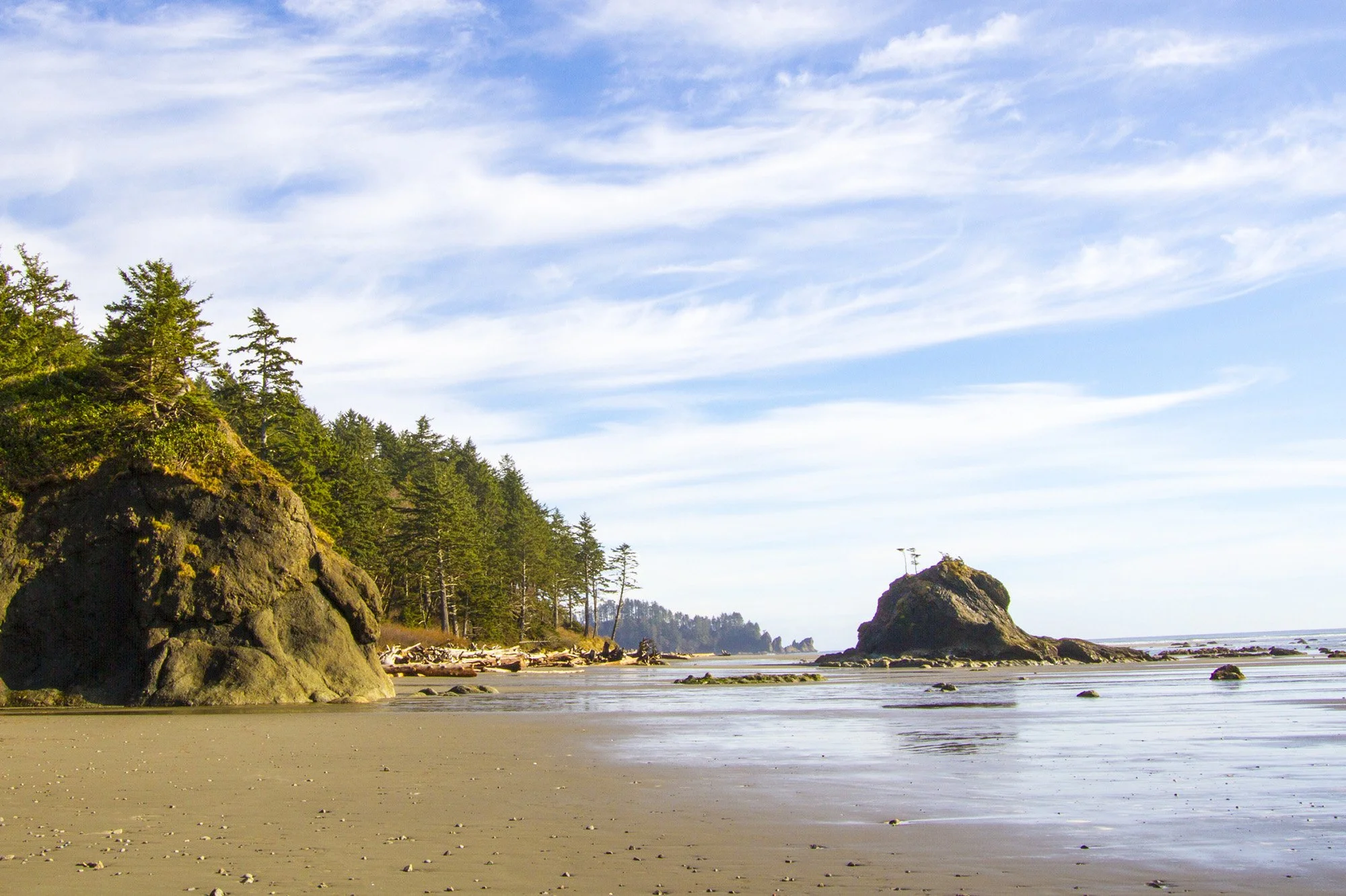 Olympic Peninsula in Washington State.
