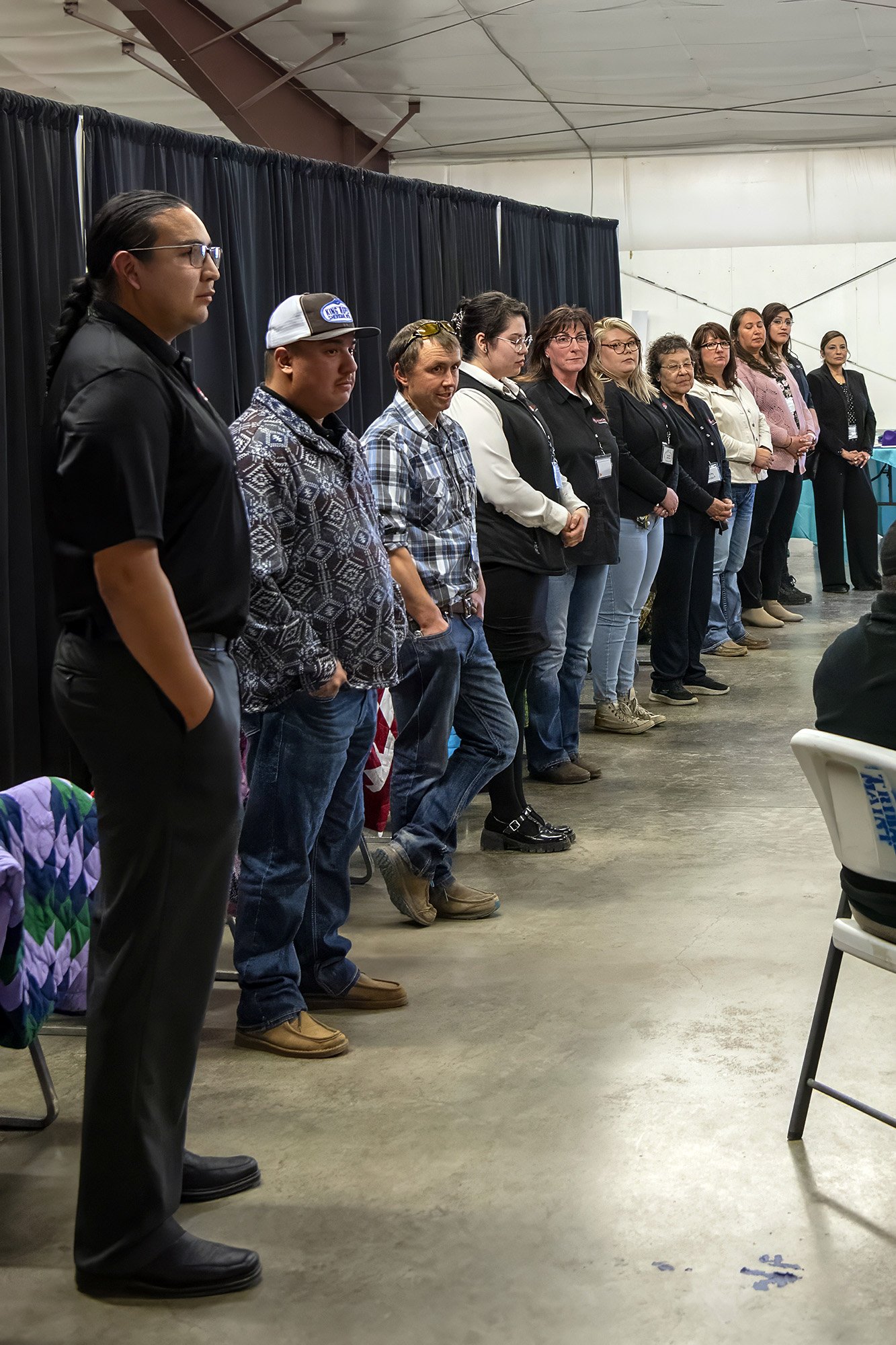 NACDC staff at the Mountain Plains Regional Native CDFI Coalition gathering in Browning, Montana. Photo courtesy of m.noel photography.