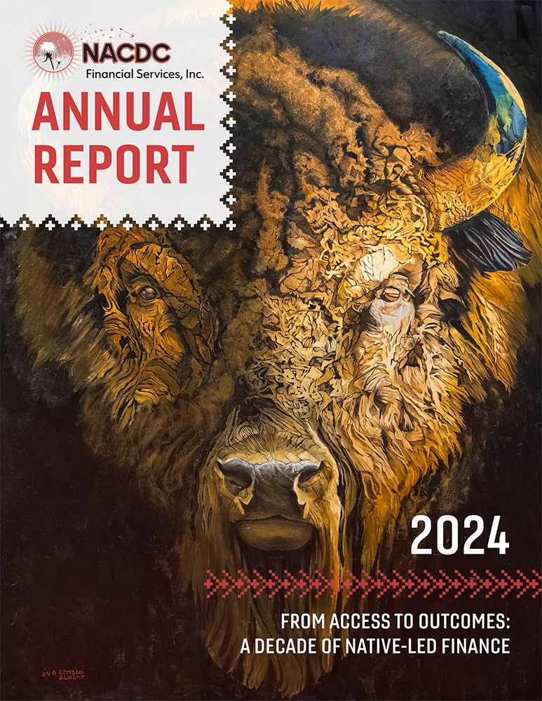 2024 annual report: From access to outcomes: A decade of Native-led finance report cover