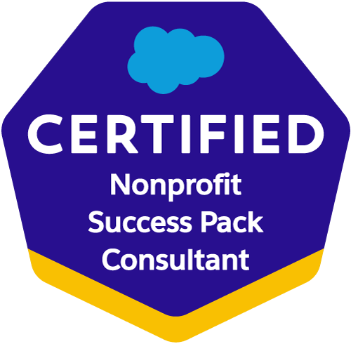 Salesforce Nonprofit Success Pack badge