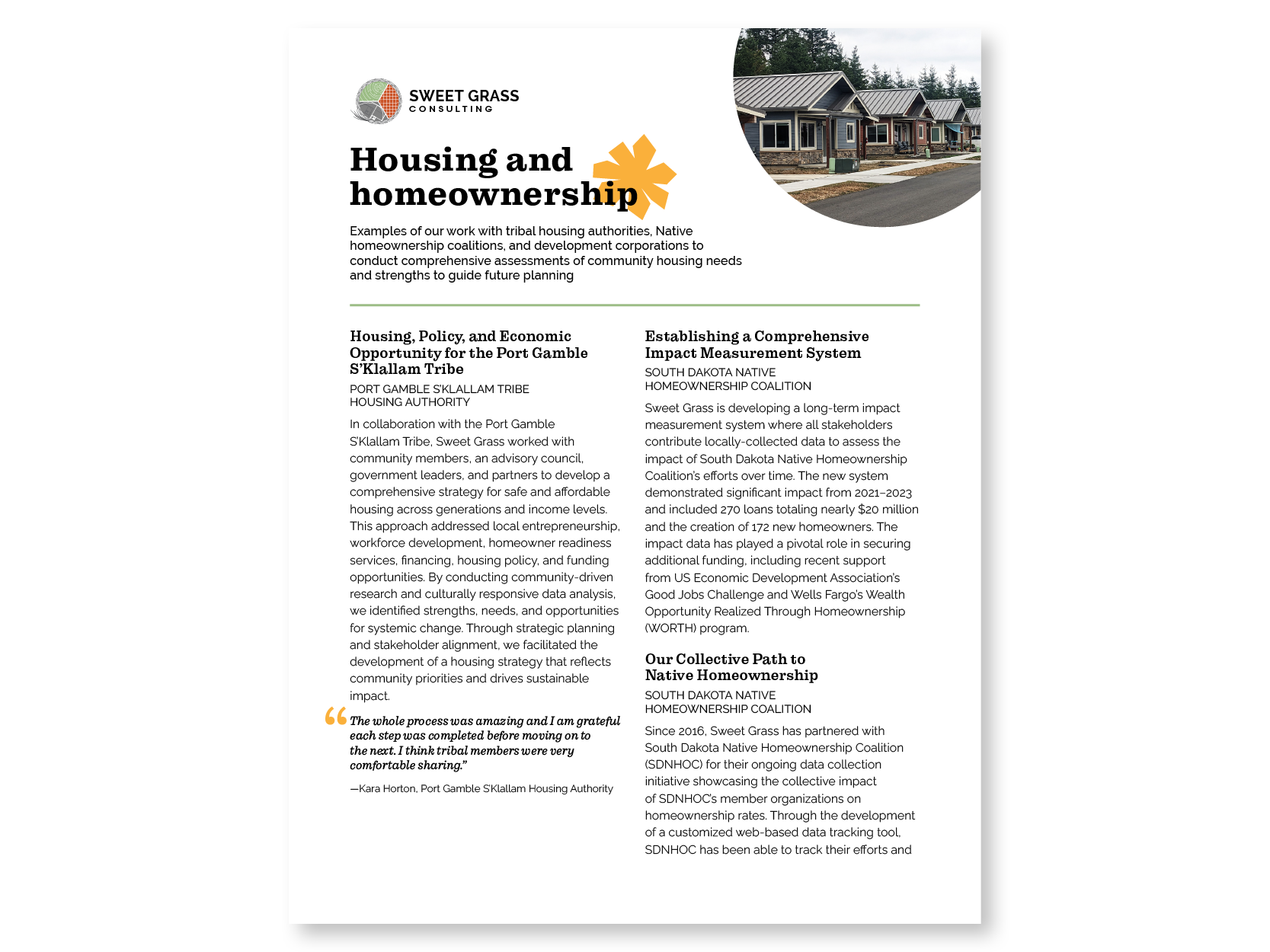 Brochure cover