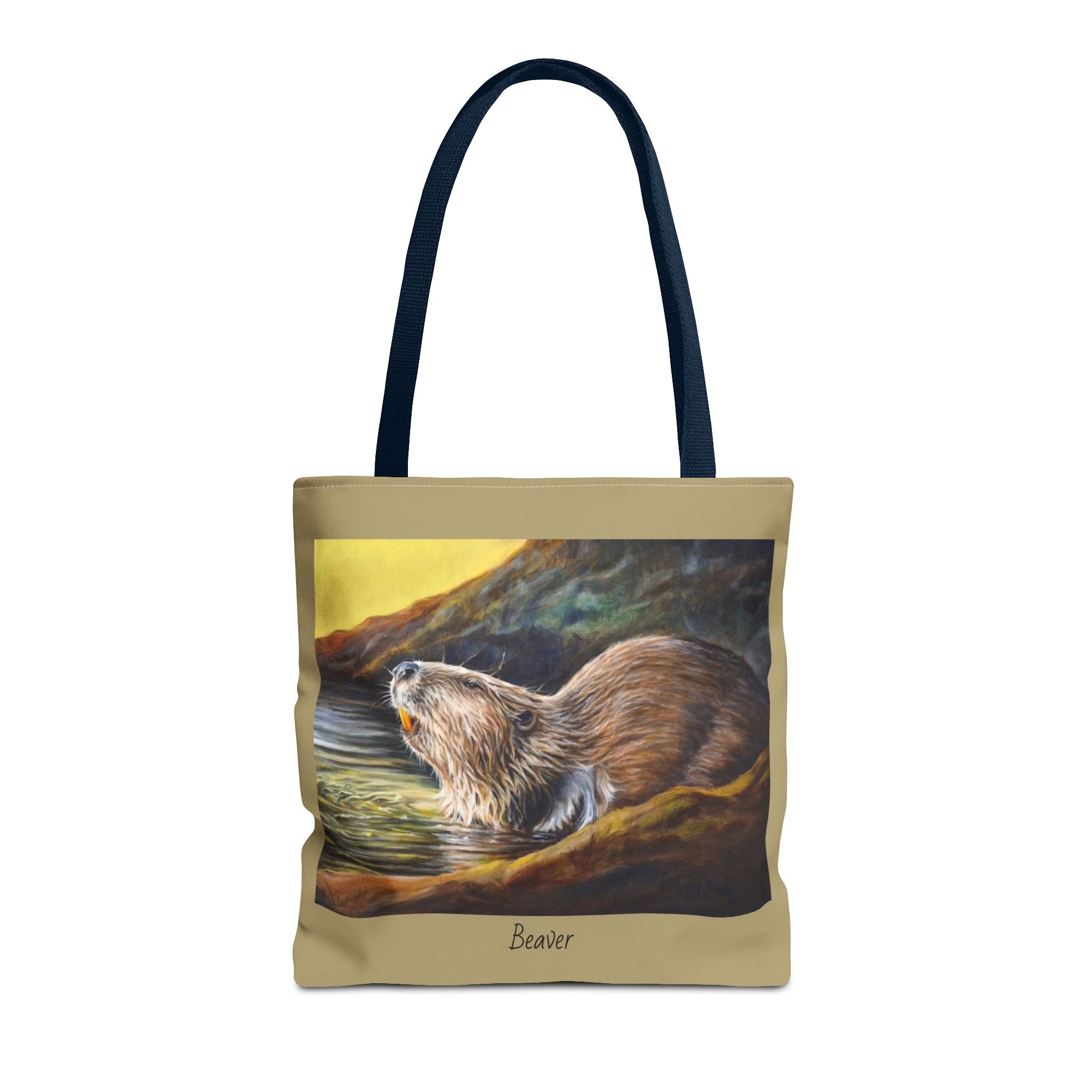 Beaver in Evening Light -Tote Bag  2 sizes