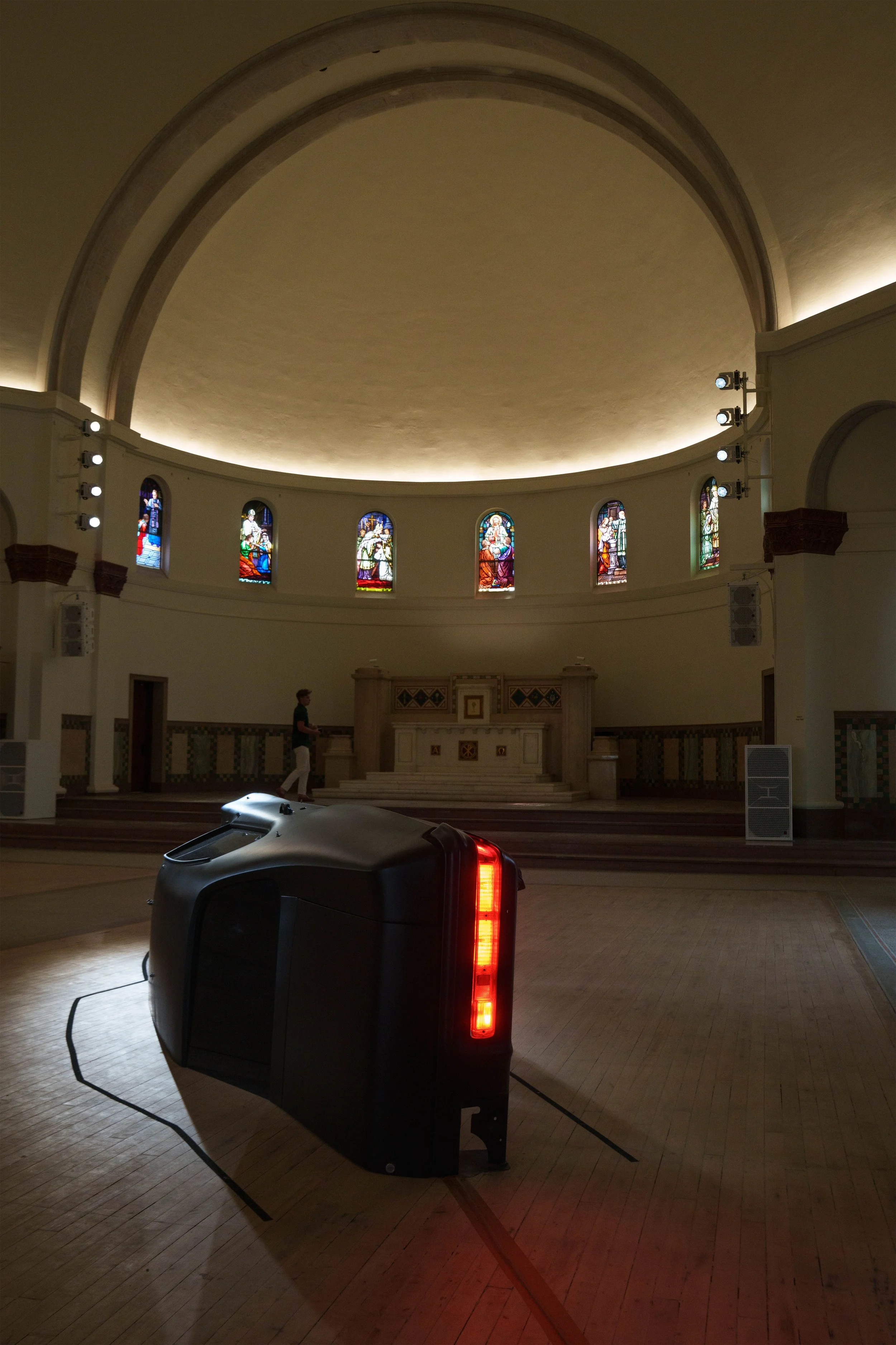 The Shepard, a former church turned cultural art hub space. Nestled in the heart of East Village with a goal of connecting art, education and recreation.
