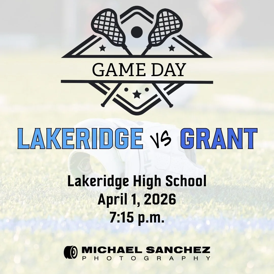 Looking forward to seeing these two lacrosse teams battle it out tonight!  I&rsquo;ll be there rain or shine. 📸🥍
 
7 p.m. @ Lakeridge High School, 1235 Overlook Dr, Lake Oswego, OR.