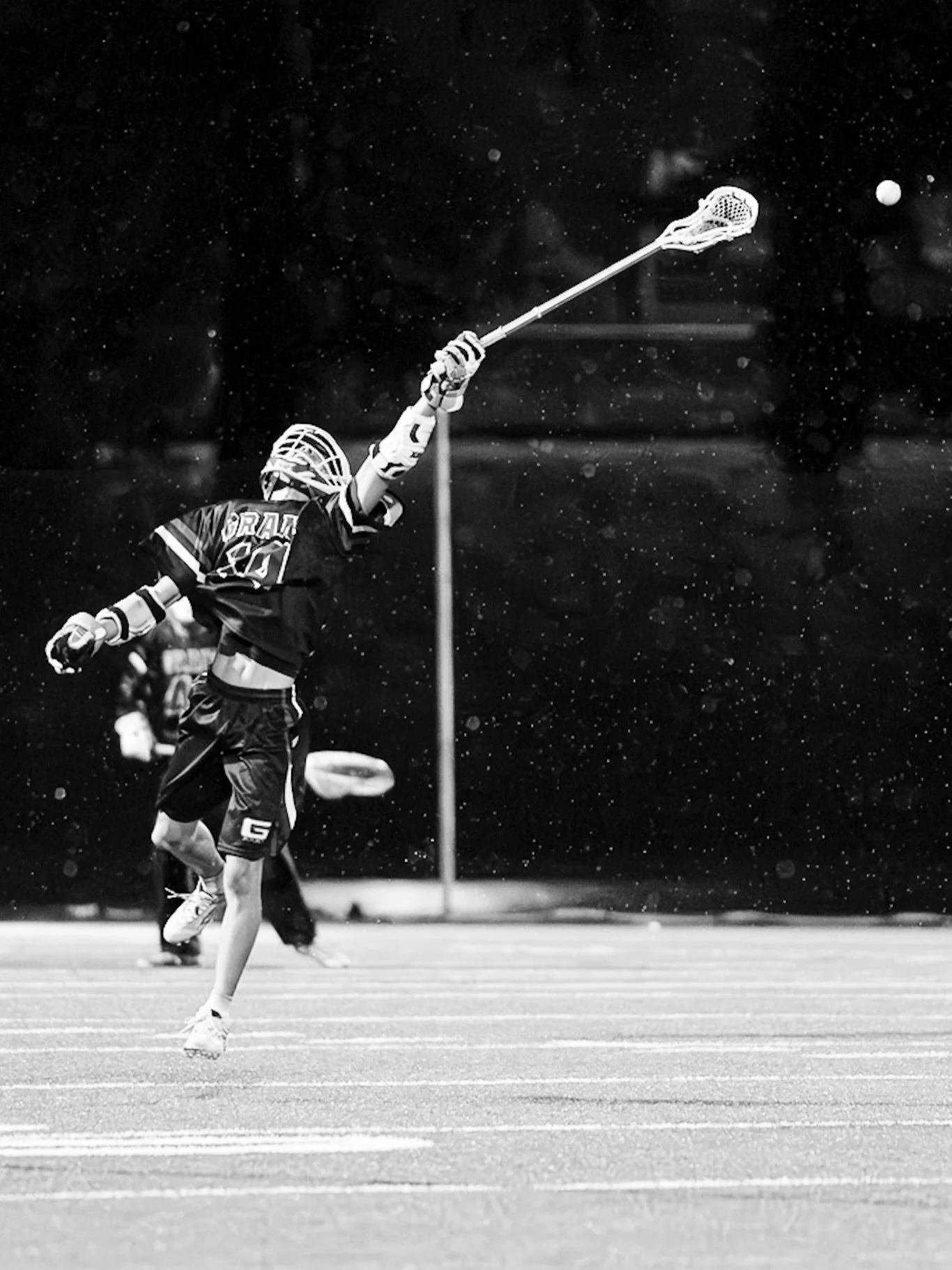 Last night&rsquo;s @lakeridgelax vs. @grant_generals_lax matchup was a wild one:  a fast, physical game, and then some unexpected rain (and hail!). 🌧️ I just released a Reel not too long ago about how I love shooting in the rain, and you&rsquo;ll se