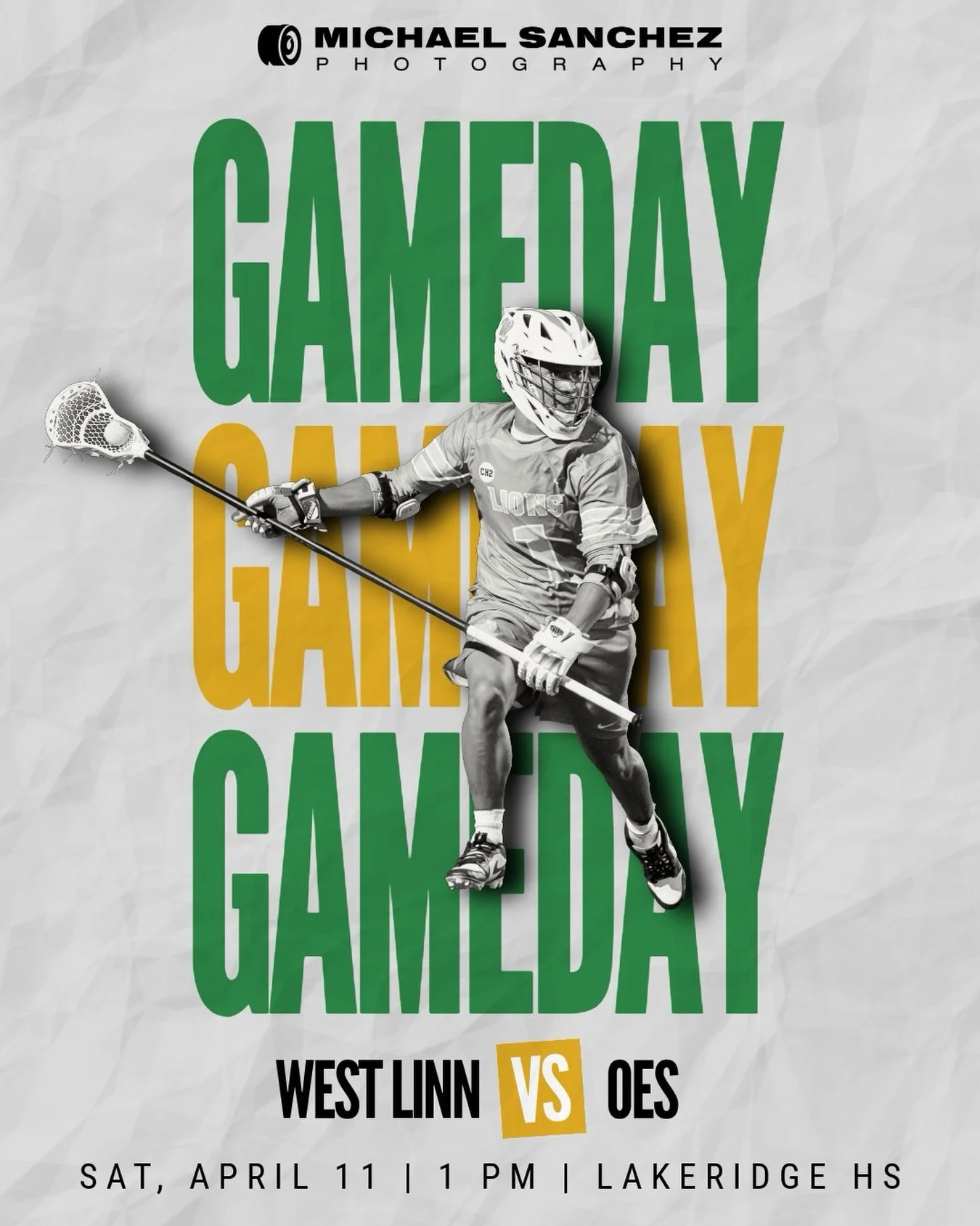 Happy Game Day!

Today I&rsquo;m back with my @west_linn_lacrosse (No. 4) friends as they face @oesboyslacrosse (No. 1). 

West Linn is a tough team, and this is the first time I&rsquo;ve seen OES this season, so anything can happen. What I *do* know