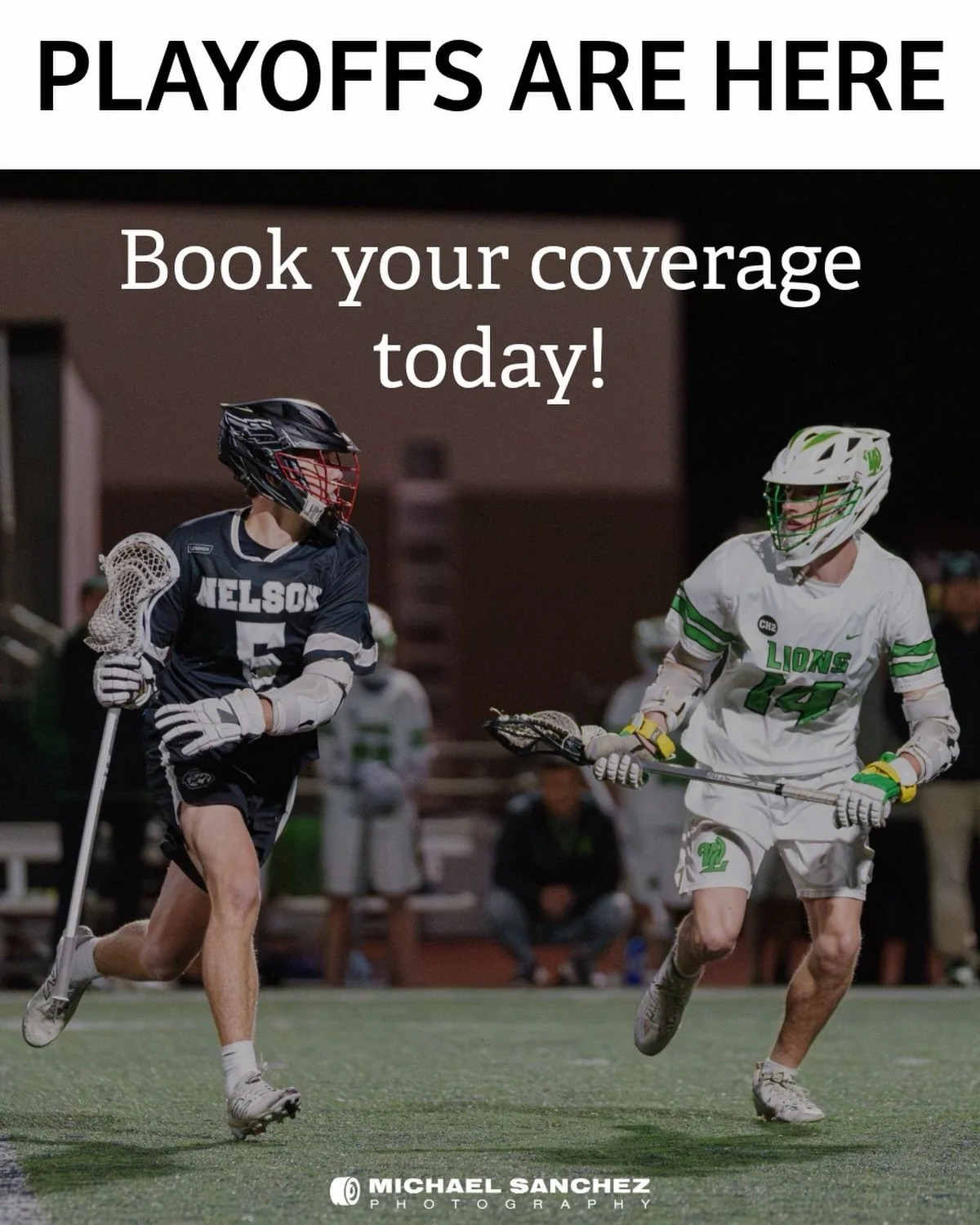 It&rsquo;s playoffs time! 🏆

These are often the most energetic, emotional, and thrilling games of the season.

Are you documenting this important part of your team&rsquo;s journey?

I&rsquo;ll capture the action.  You make history.

DM me to get yo