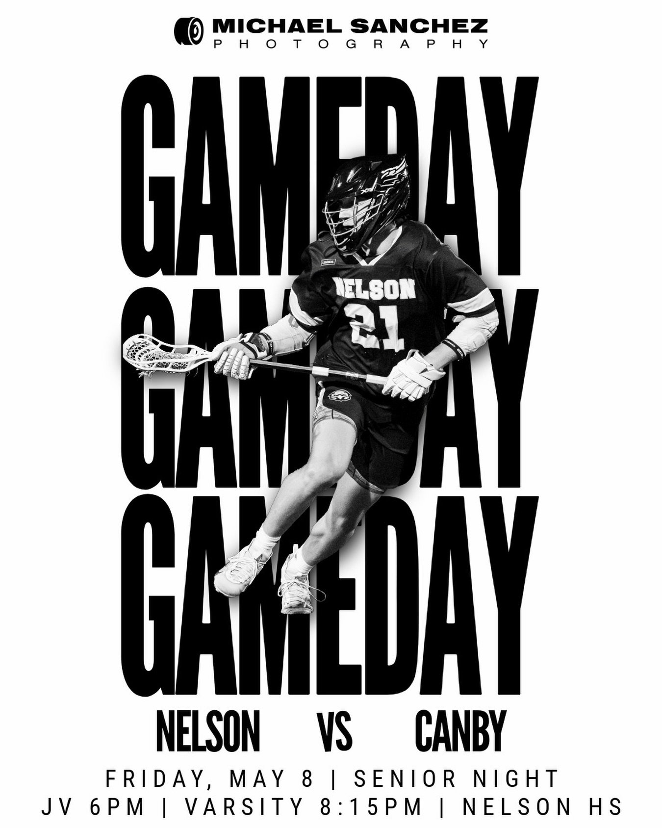 It&rsquo;s GAME DAY!

Tonight, @nelsonhighschoollacrosse faces the @canby_lax JV and Varsity teams. 

We&rsquo;ll also be celebrating Senior Night in honor of those who&rsquo;ve given so much to this program.

I&rsquo;m honored to be a part of the fe