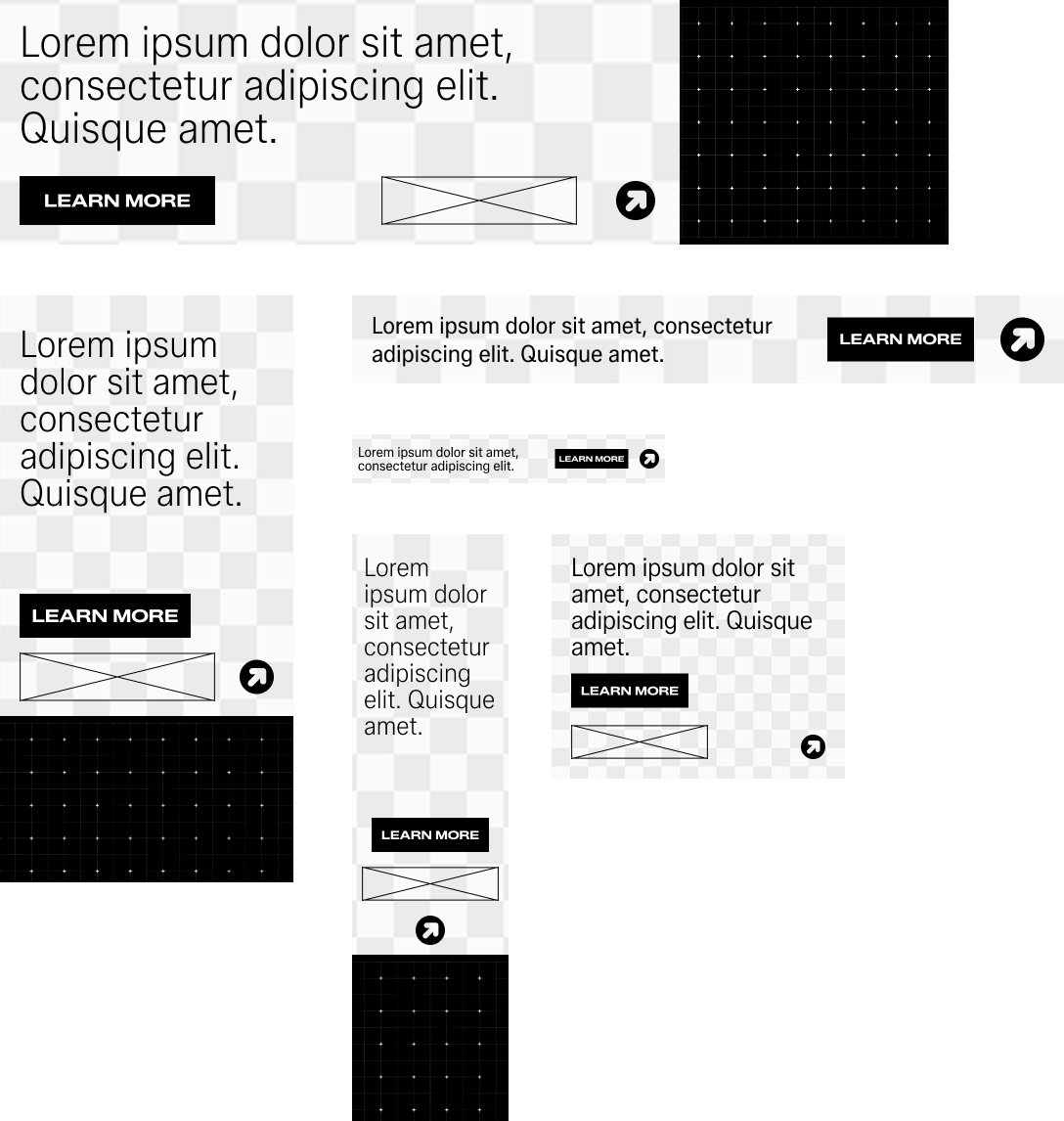 Source asset wireframes