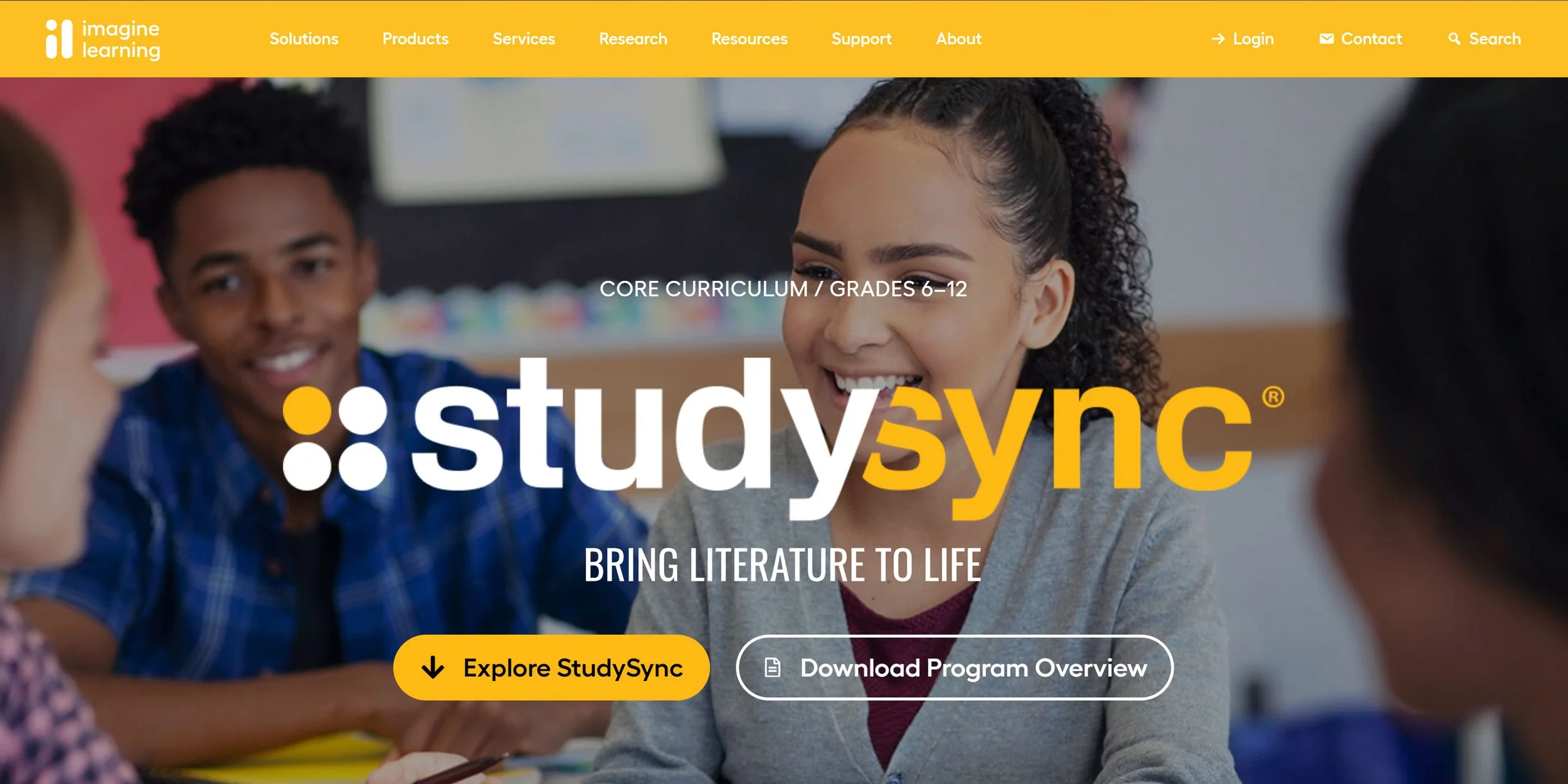 Breadcrumbs on core product webpage