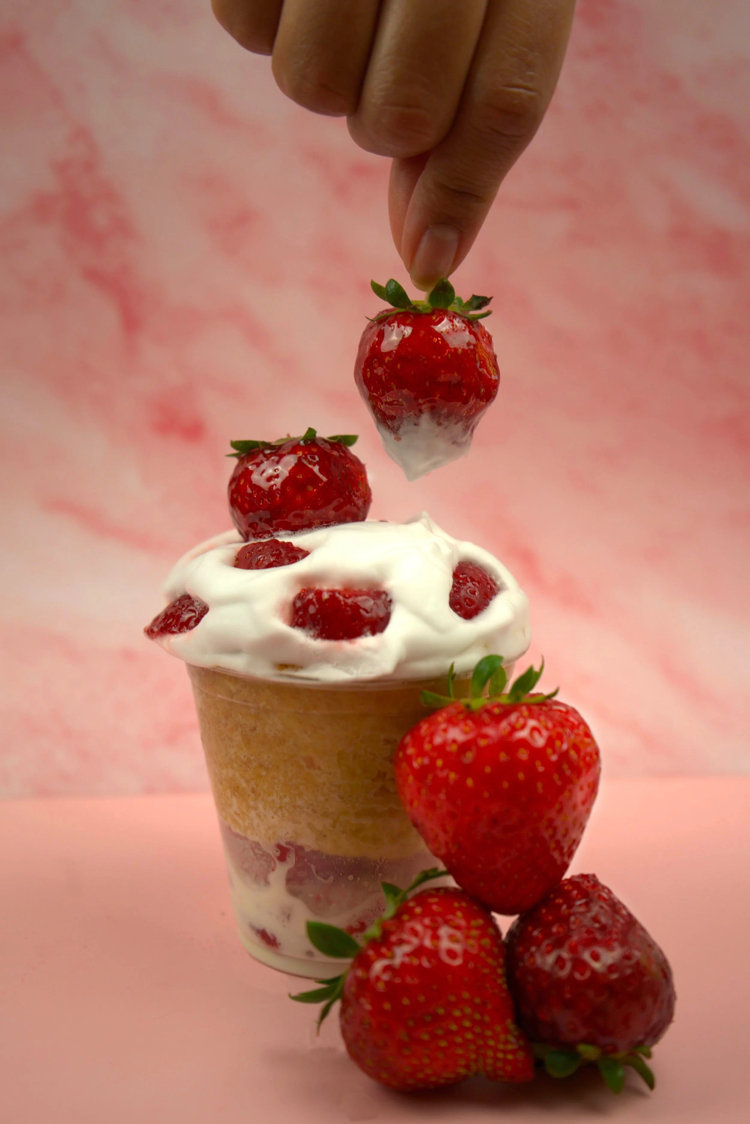 Fresas con Crema