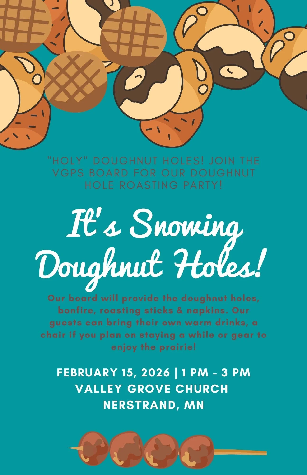 2026 Doughnut Hole Roasting!