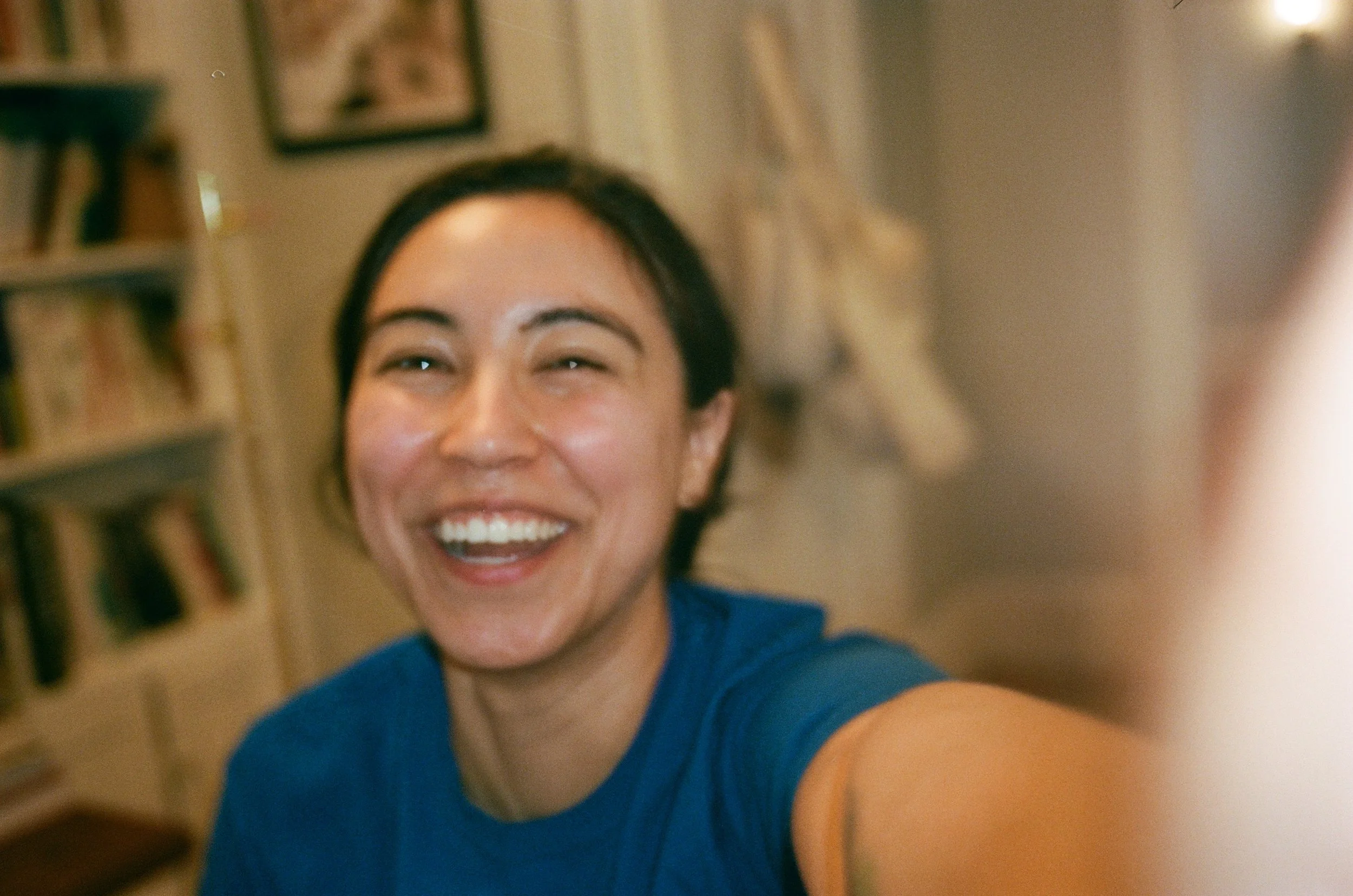 photo of me taken by our kid neighbor