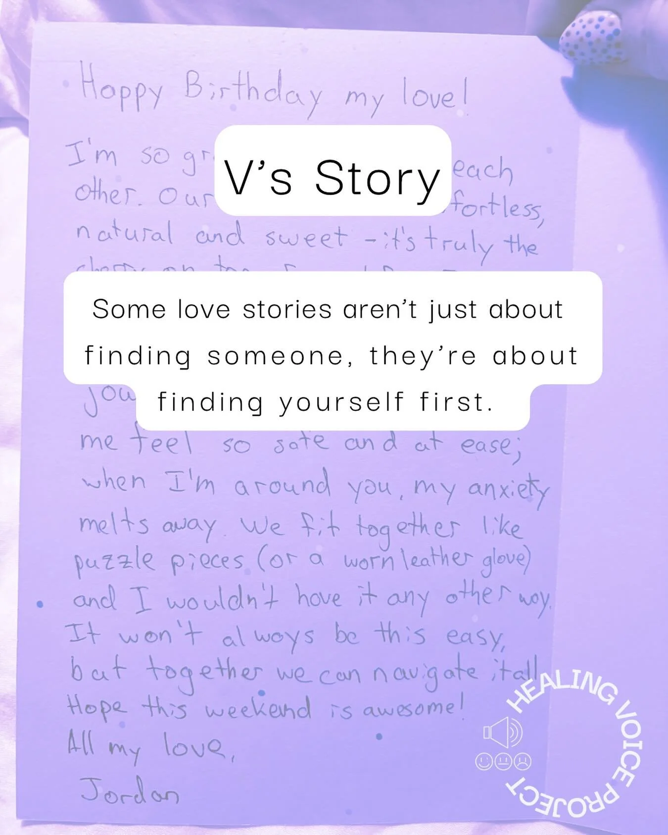 After years of healing, grieving, and growing, she finally found a love that matched the version of herself she&rsquo;d worked so hard to become.

This story is about transformation. About learning to be whole alone, and then opening your heart to a 