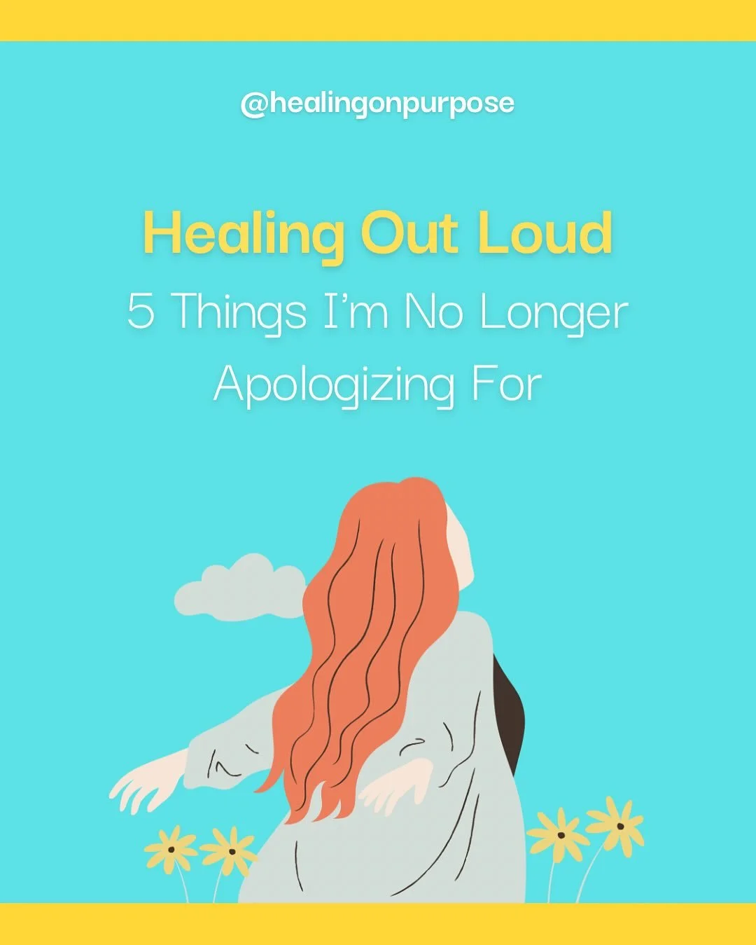 For years, I shrunk myself to fit into spaces that were never meant for me. 

I apologized for things that didn&rsquo;t need apologies, dimmed my light to make others comfortable, and carried shame that was never mine to bear.

Healing has taught me 