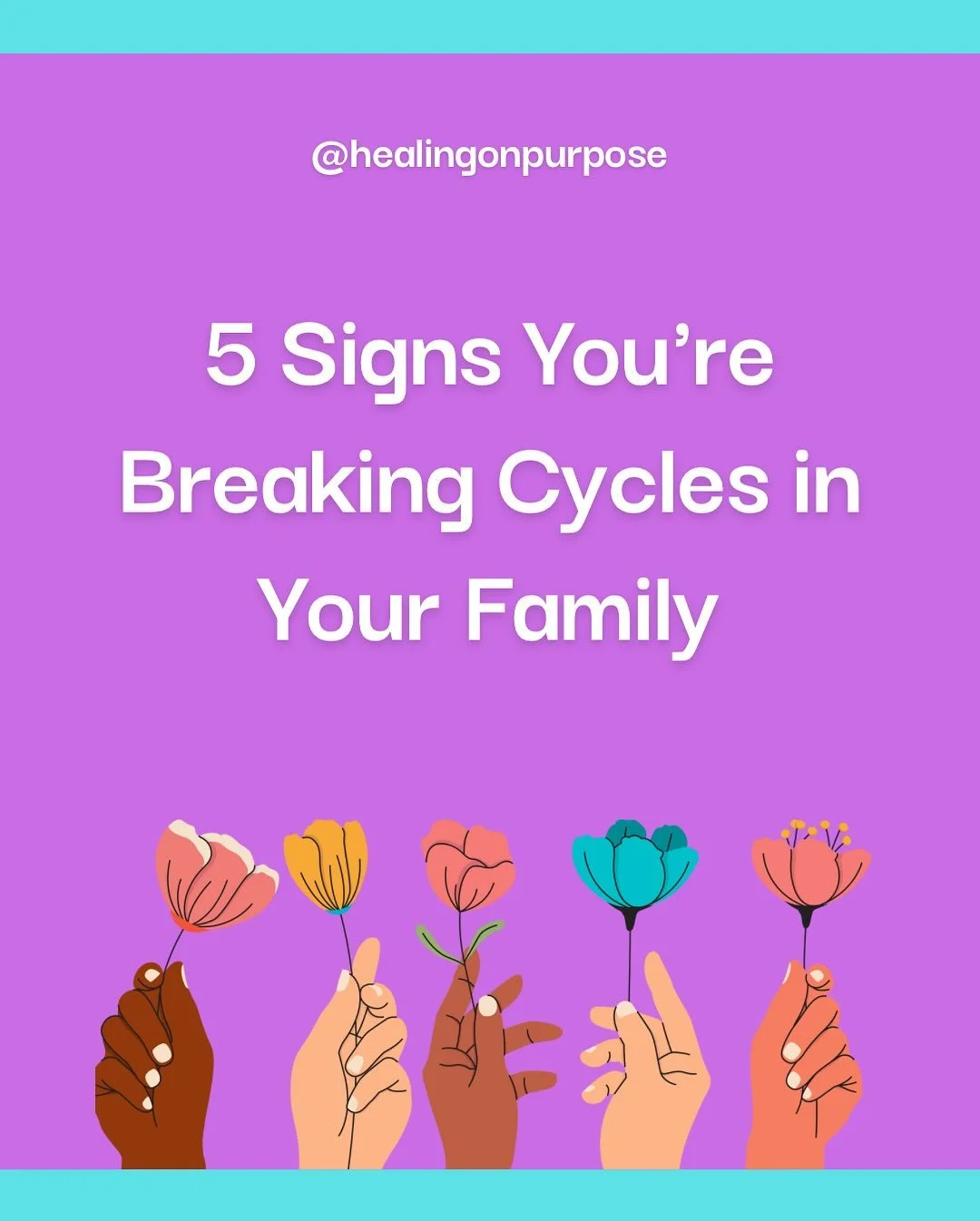 Breaking generational patterns isn&rsquo;t easy, but it&rsquo;s one of the most powerful gifts you can give yourself and future generations.

If you recognize yourself in these signs, you&rsquo;re already doing the brave work of change. 

SWIPE TO RE