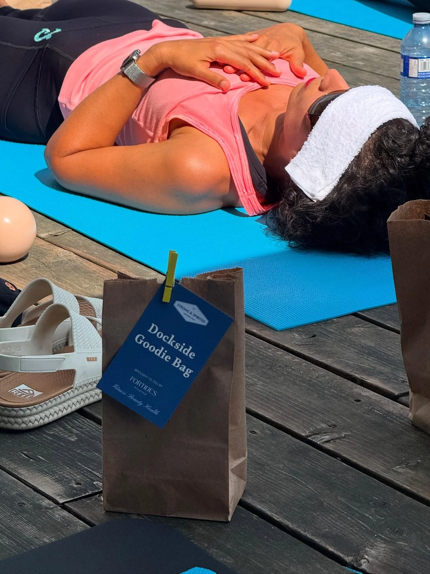 Dockside Pilates is always a good idea! We&rsquo;re still buzzing from our summer camp inspired event with @fitnessbeautyhealth on Wednesday. It was a perfect morning filled with movement, play, nostalgia and connection. 💙🌊🫶

#pilates #muskoka #he