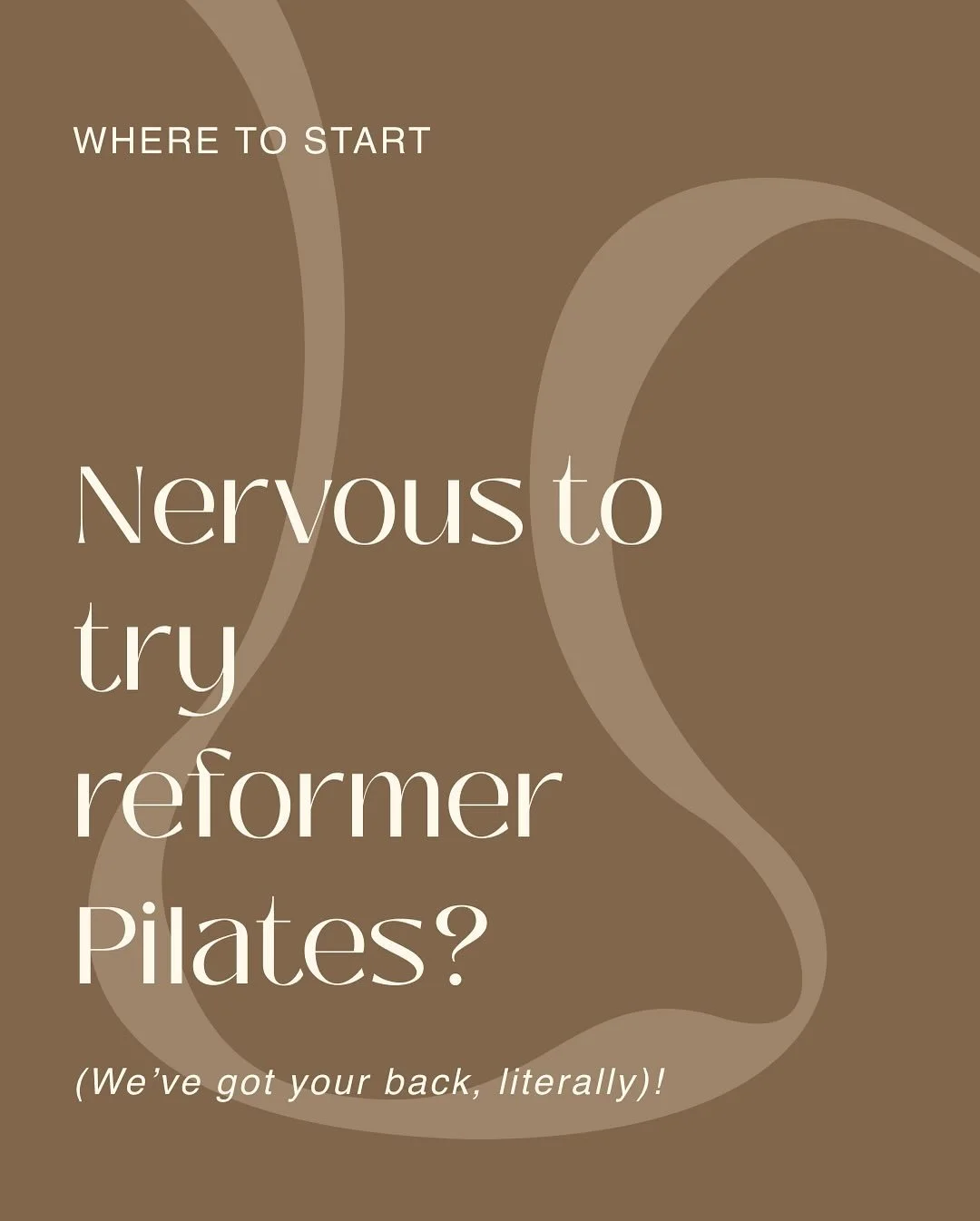 Although reformer Pilates may seem intimidating at first, we promise you’ll soon be a convert π.
If it’s your first time at the studio, please make sure you come at least 10-15 minutes early for a machine orientation. 
Not sure what to