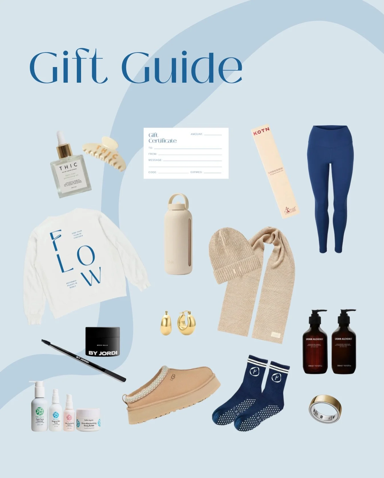 Our Fortides Gift Guide is filled with the wellness essentials any Pilates lover will actually use! We have studio favourites, everyday luxuries, and little things that make  wellness routines feel effortless. These are the perfect gifts that support