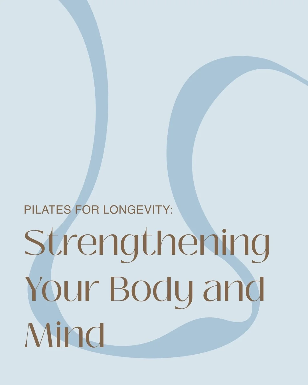Longevity isn&rsquo;t about living longer, it&rsquo;s about moving well, building strength and staying present to live better for longer. In 50 minutes, Pilates engages the body and mind, supports your nervous system, and helps you feel strong for ye