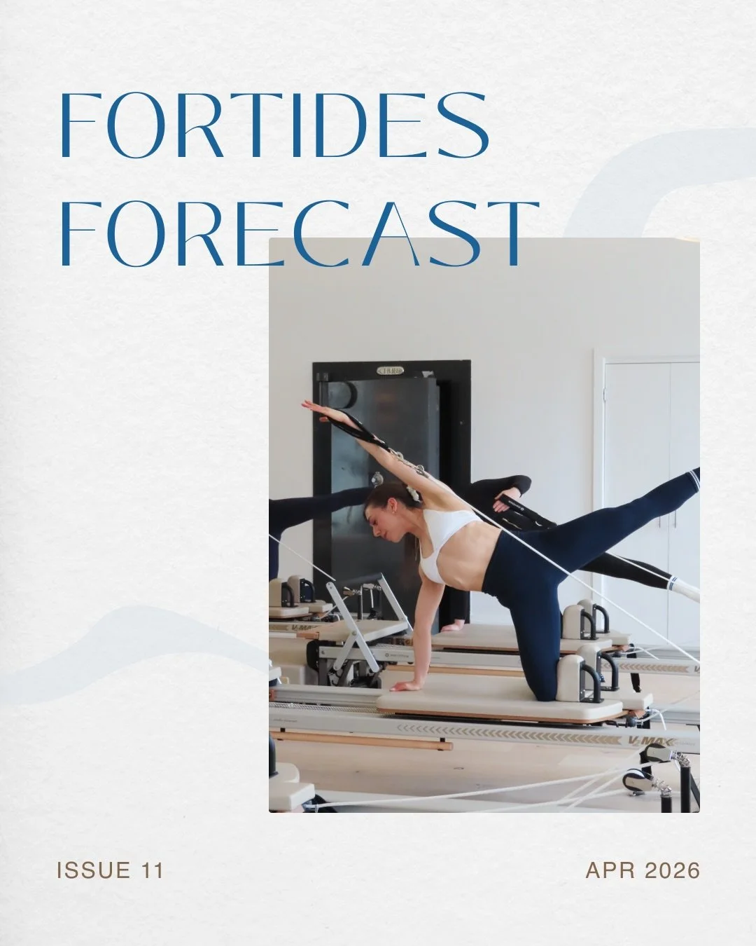 Happy April everyone! 🩵🌸🌱There is lots to look forward to this month at the studio, and even more opportunities to move with us! 

Keep an eye on socials for what&rsquo;s coming later on this month and into May.🫶🏻 

#torontospring #reformerstudi