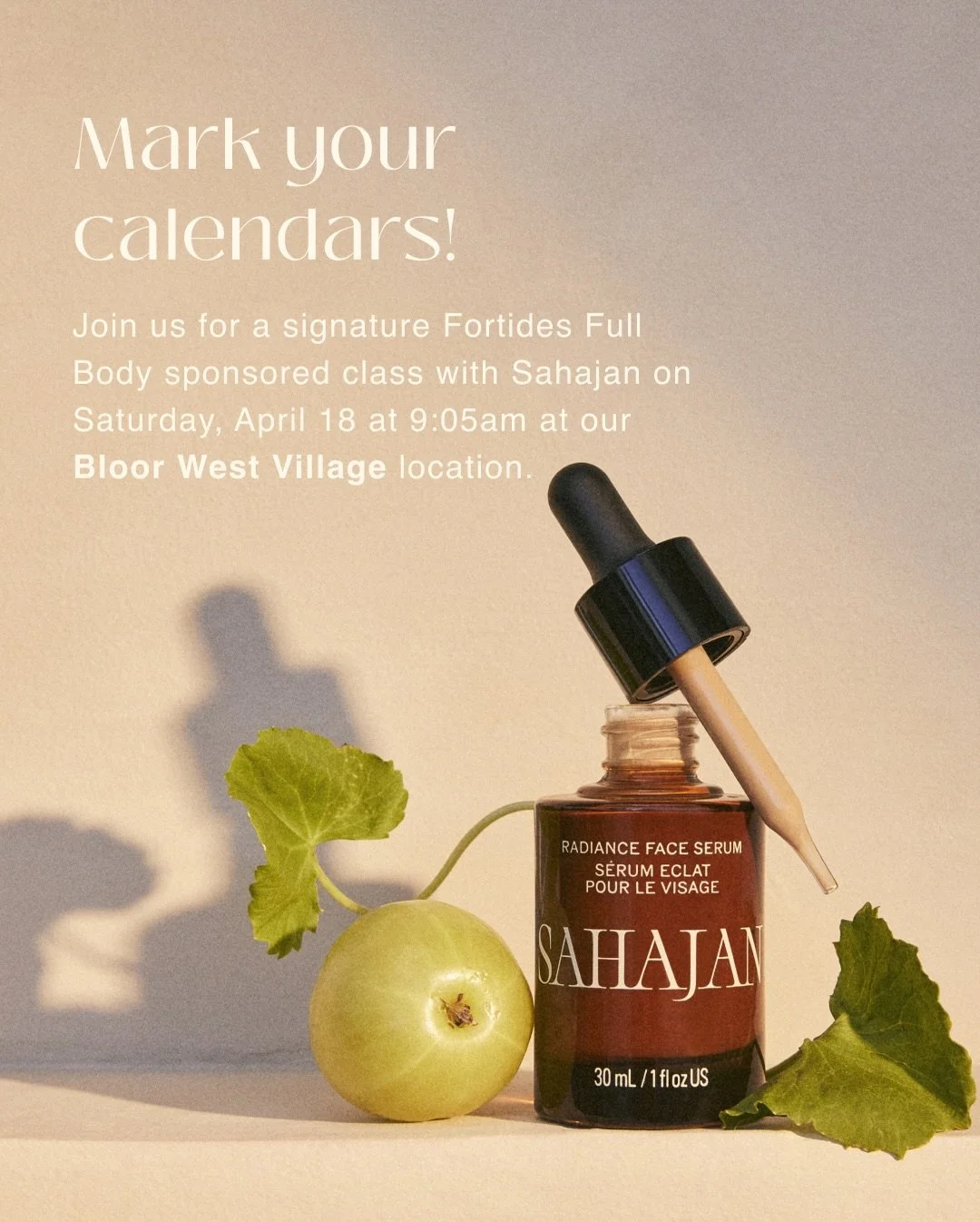 We&rsquo;re so excited to partner with @sahajanskincare and bring this beautiful brand into our community.

Thank you to everyone who&rsquo;s already signed up, we can&rsquo;t wait. 🤍

Join the waitlist to be first in line if spots open.

#sahajan #