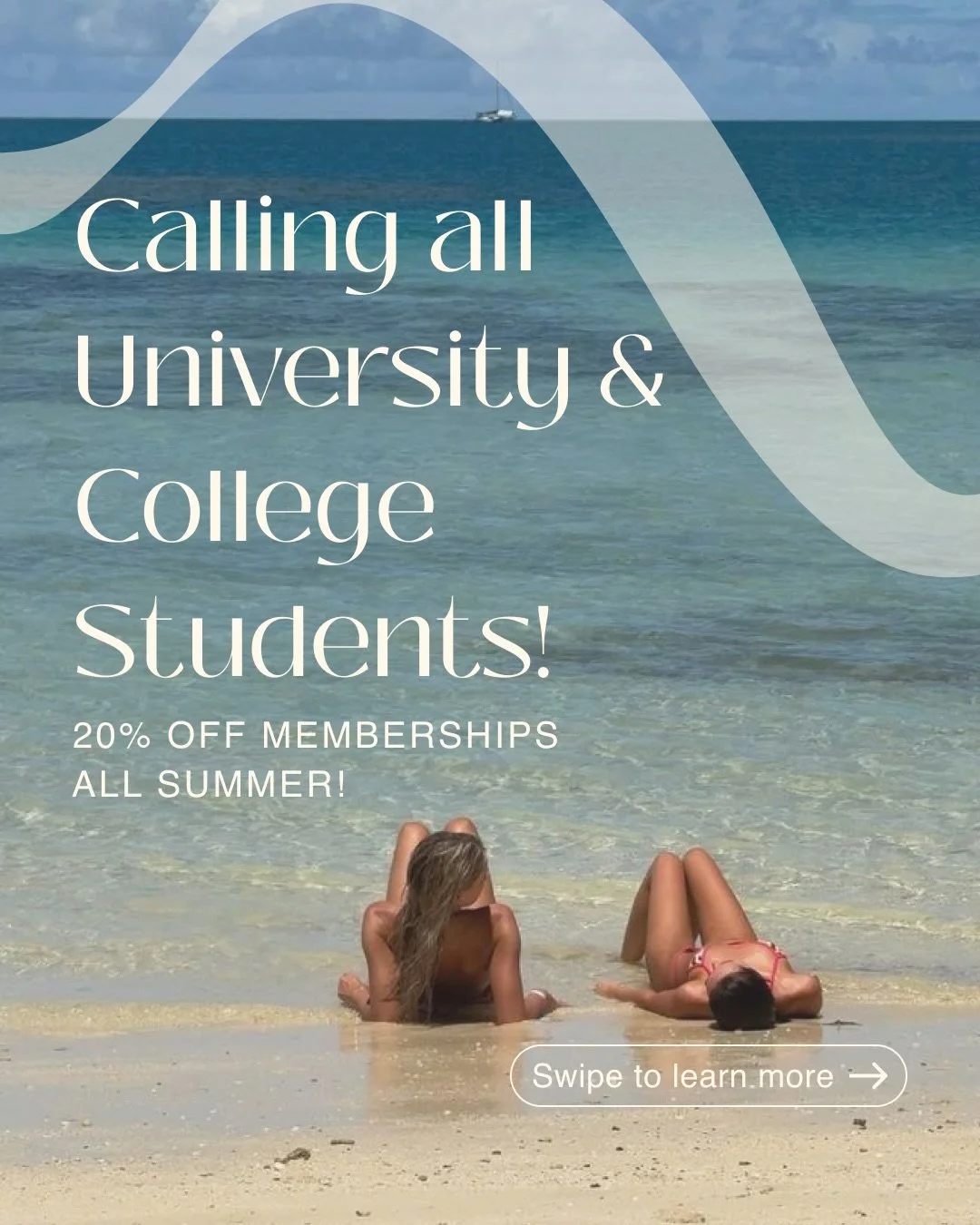 Calling all university &amp; college students!!✨

Memberships are 20% off for students all summer long. Email your verification of enrolment to info@fortidespilates.com to get access to this discount. 

And, don&rsquo;t forget to tag a friend you&rsq