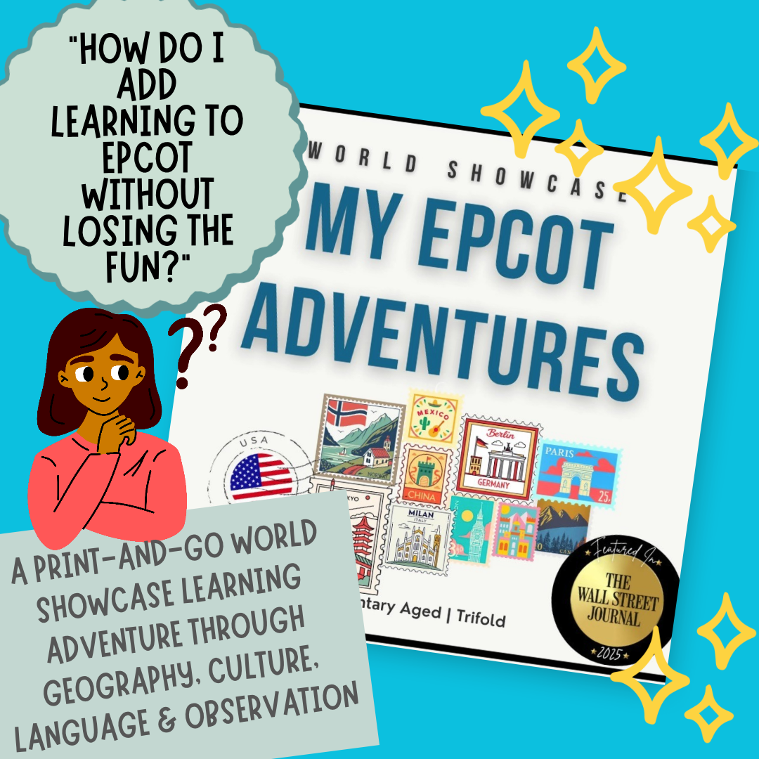 EPCOT World Showcase Educational Activity Pack | 11 Countries, Geography, History & Culture | Printable Brochures