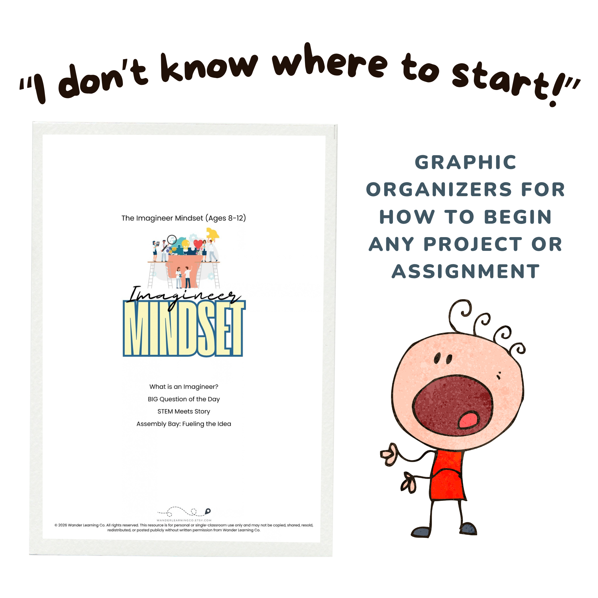 Imagineer Mindset | Disney-Inspired STEM, Critical Thinking & Creative Problem-Solving Worksheets | Ages 8–12