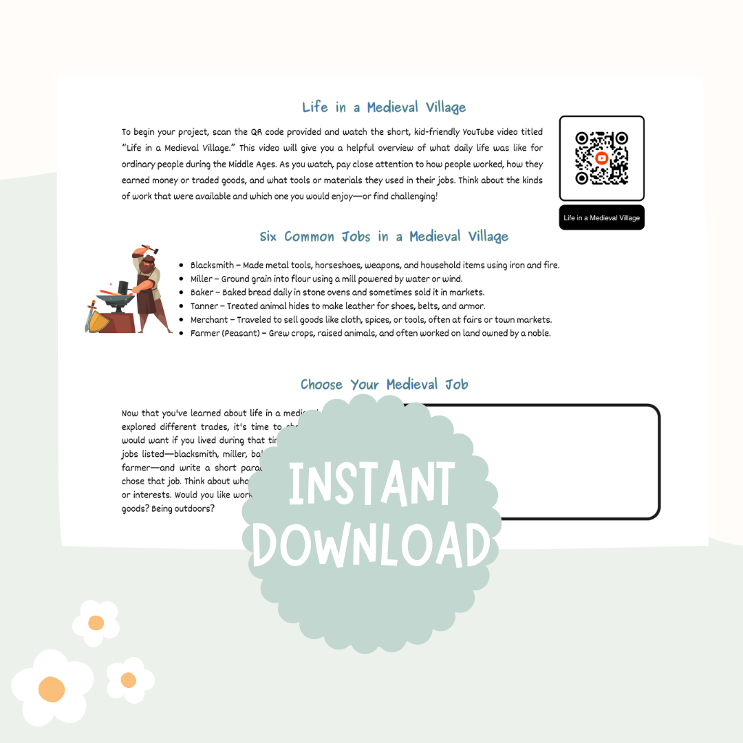 Snow White Homeschool Unit Study | Literature, Medieval History & Economics | Ages 9–12