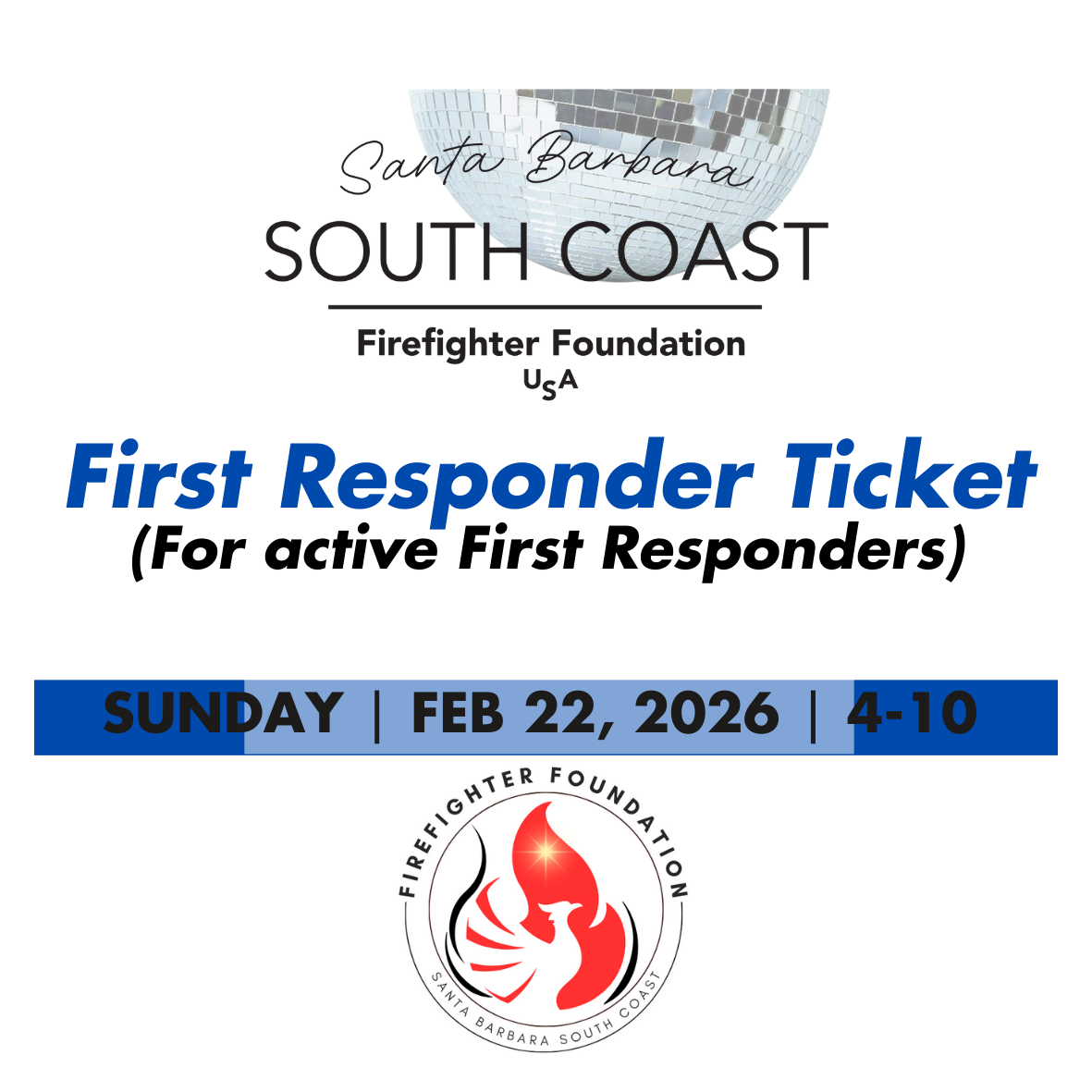 First Responder Ticket