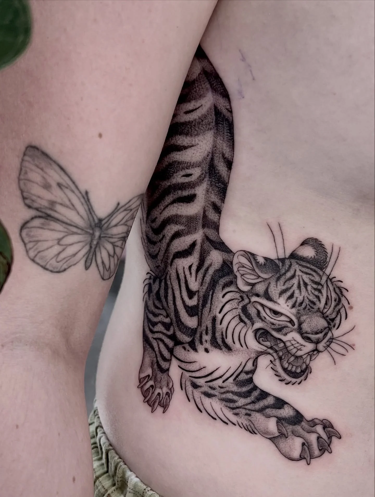 Prowling ribcage Tiger for Bella. Thanks so much again 🙌🙌 

@buttercattattoo 

DM or Email via the form link in bio to book in. 

#tattoo #tattooart #tattooartist #nztattooartist #wellingtontattooshop #nztattooshop #wellingtontattoo #tigertattoo