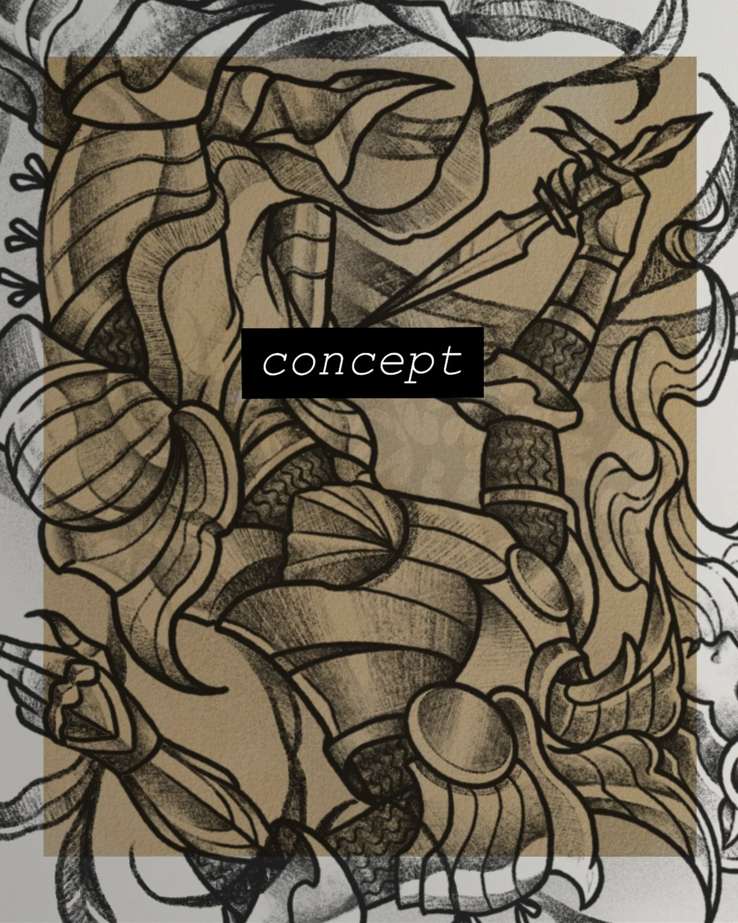 Available concept ⚔️🌿
DM or email for enquiries 
Open to custom large-scale work for 2026

Thank you for looking 🫶🏽
.
#tattoo #backpiece #backpiecetattoo #nztattoo #wellingtontattoo