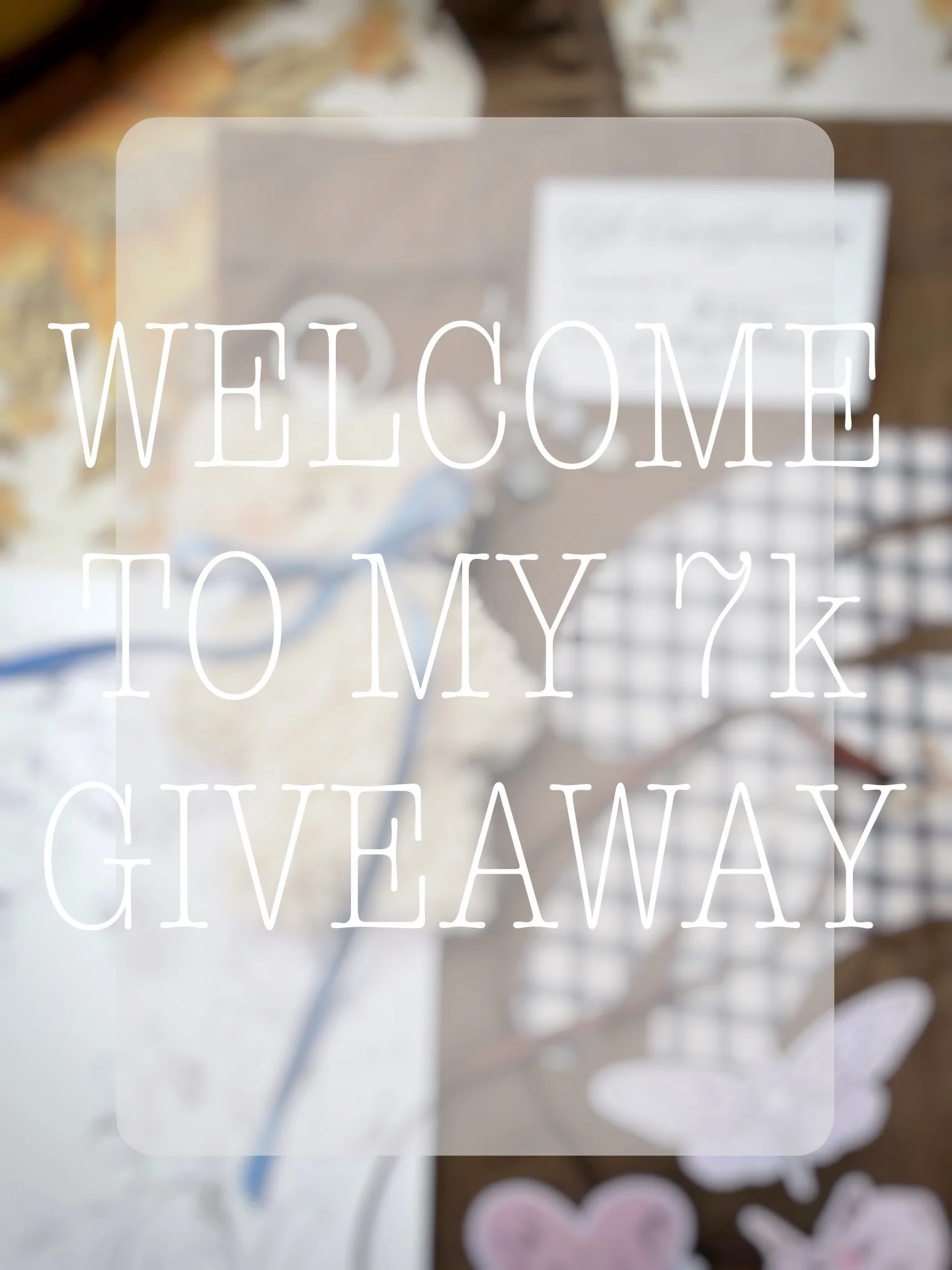 ✨🌟Welcome to my 7k giveaway🌟✨
Because it&rsquo;s been a while since I&rsquo;ve done a giveaway, and in this economy, who wouldn&rsquo;t like some free treats? 🐈

Three prize tiers to be won! All made and/or designed by me. Full list of each prize 