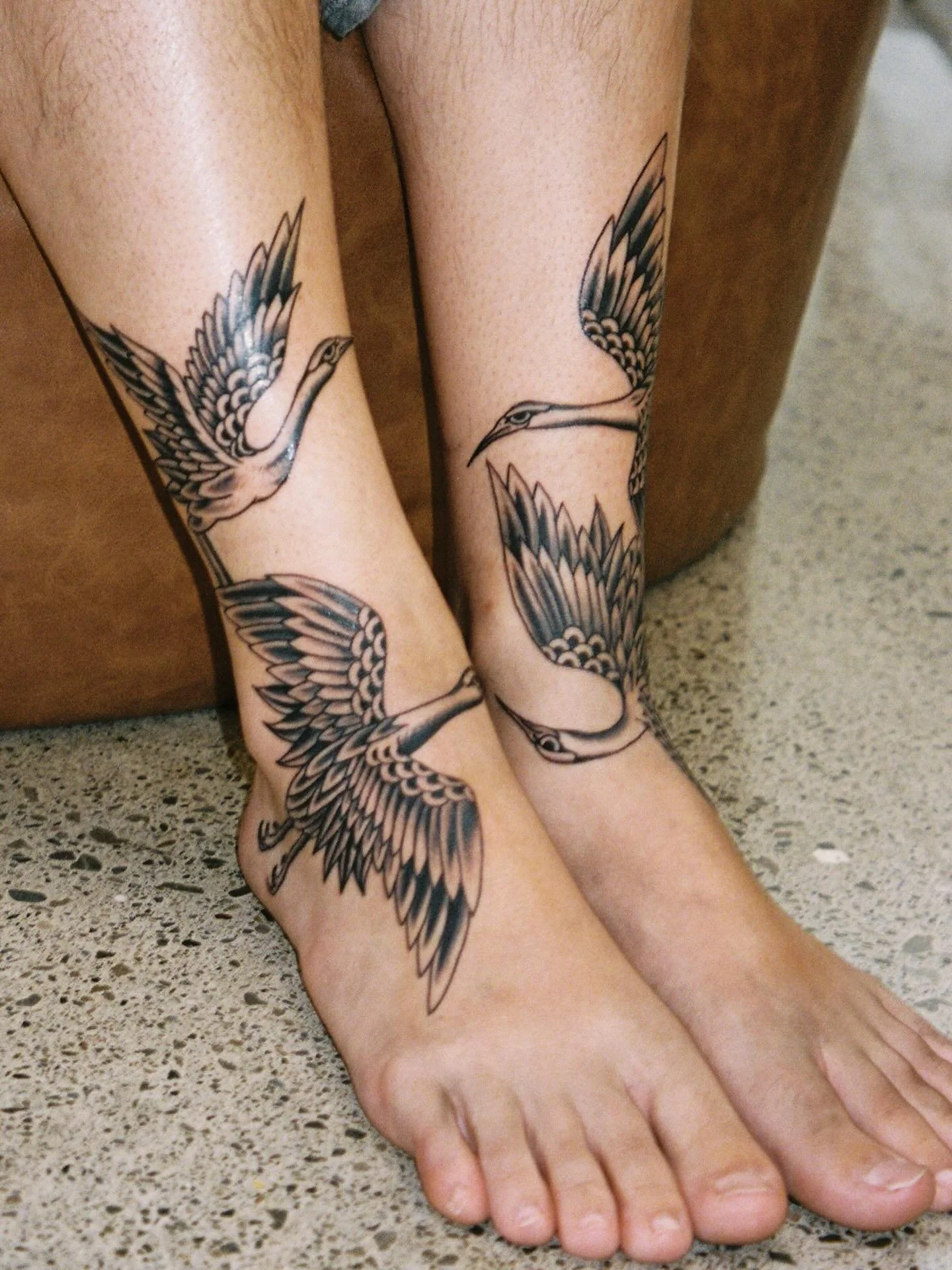 First tattoo for @kenjibeing !!💫 Thank you so much! ☺️ 

Made at @buttercattattoo 
Made with @tedstattoowonders