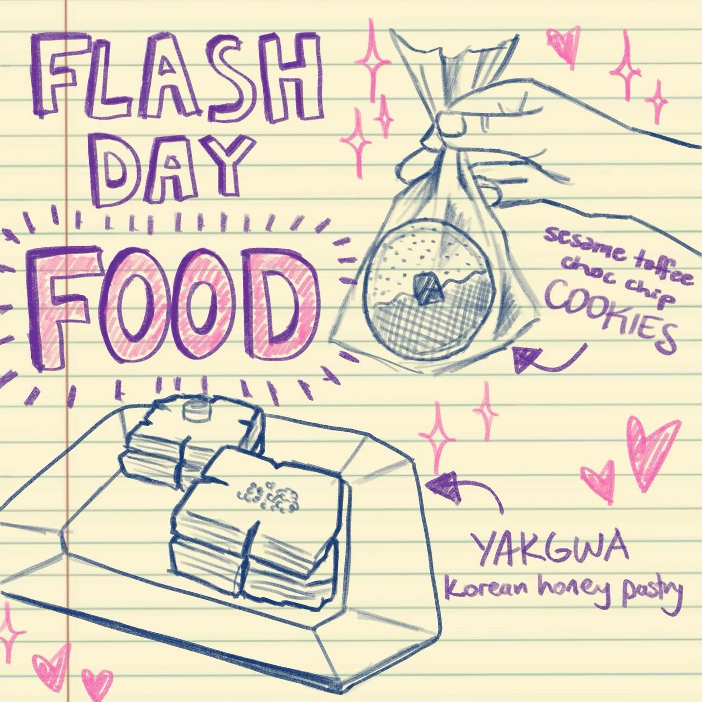 Oh, you thought we only had delicious flash up for grabs? FOOLS! Come along to our LUNAR NEW YEAR FLASH DAY on 22 Feb and try some of @treats.de.blair&rsquo;s insanely good Korean specialty sweets 🍪 Available to purchase or free with any tattoo 🙂&z